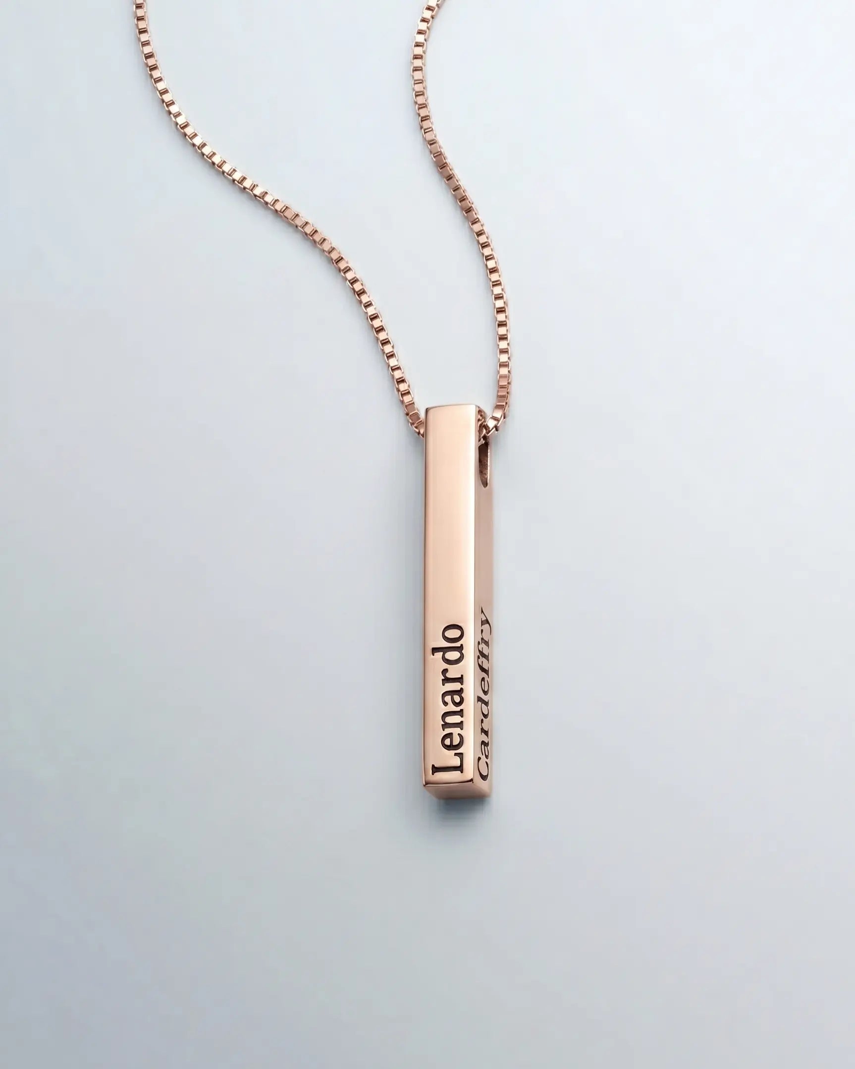 Personalize Your Name Vertical Bar Necklace - Fashion Necklace by BLINGLANE