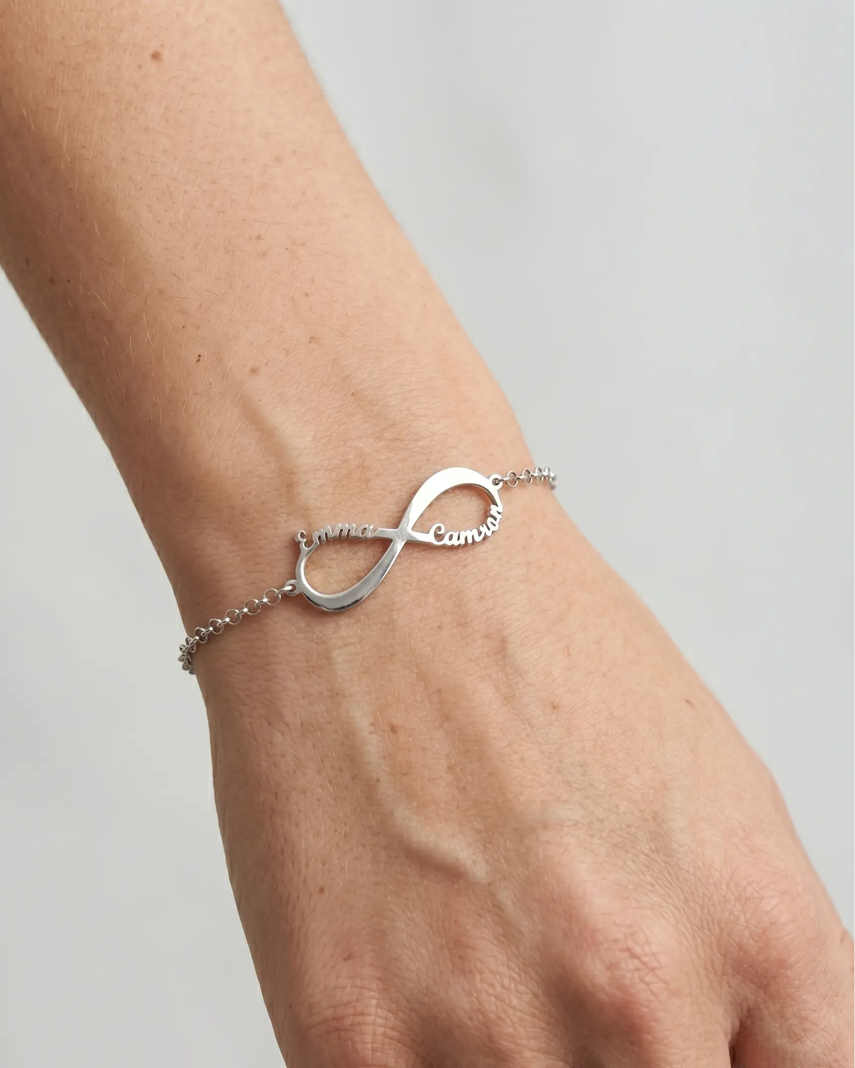 Personalize Your Names Infinity Bracelet - Fashion Bracelet by BLINGLANE
