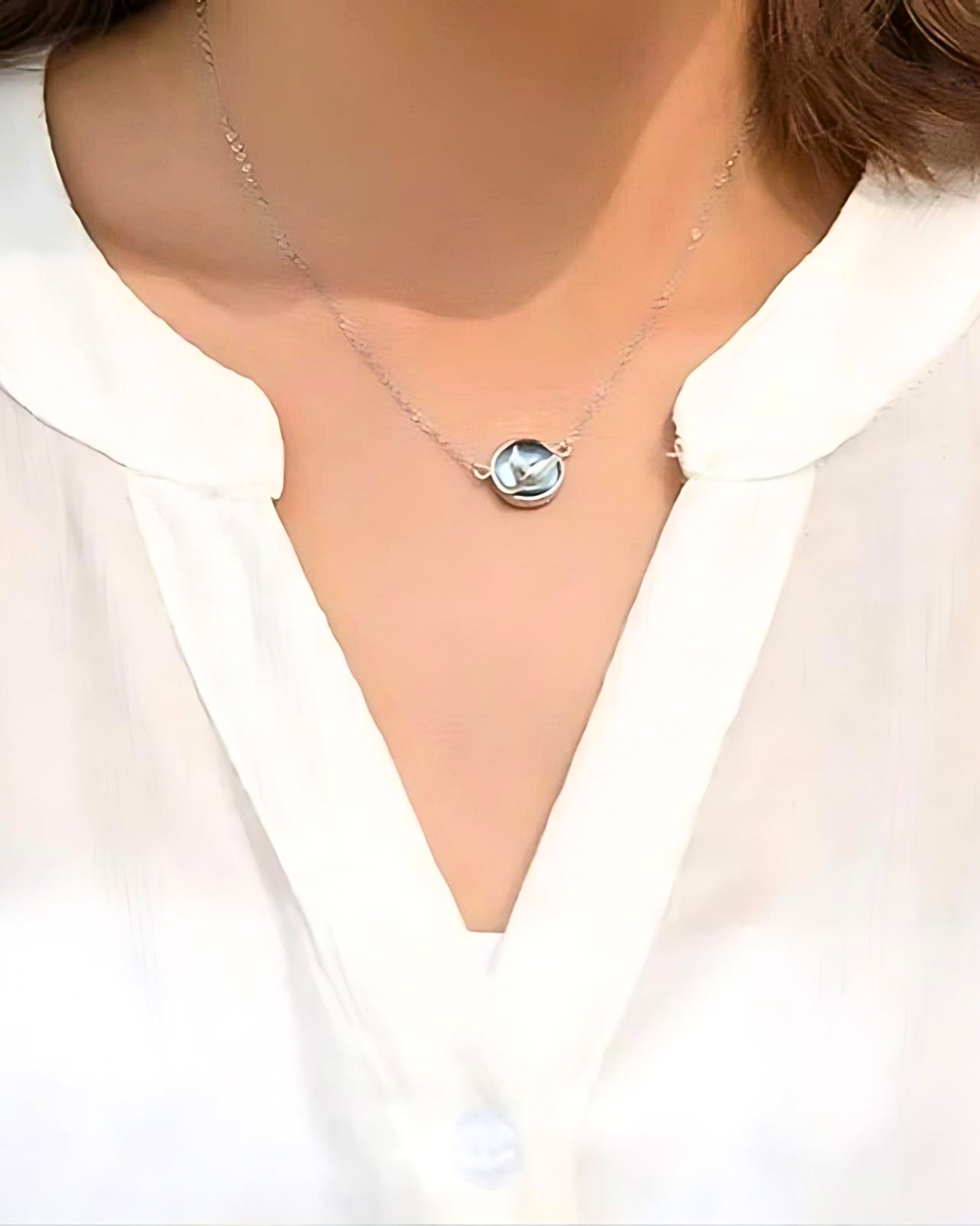 Deep In Your Waves Necklace