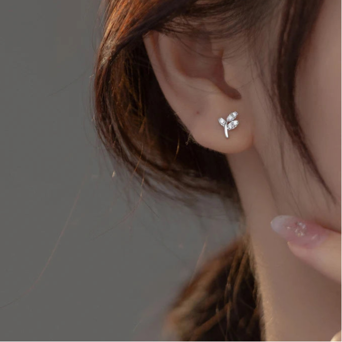 My Little Leaf Studs