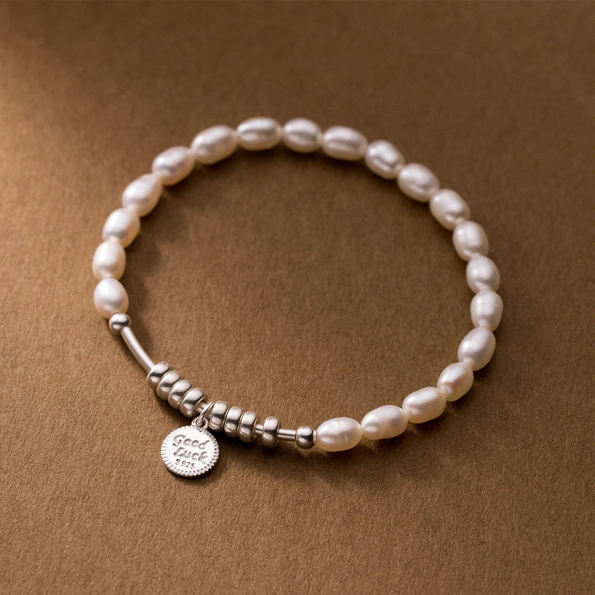 Luxurious Line Of Pearl Bracelet
