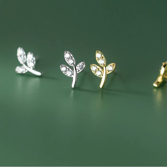 My Little Leaf Studs