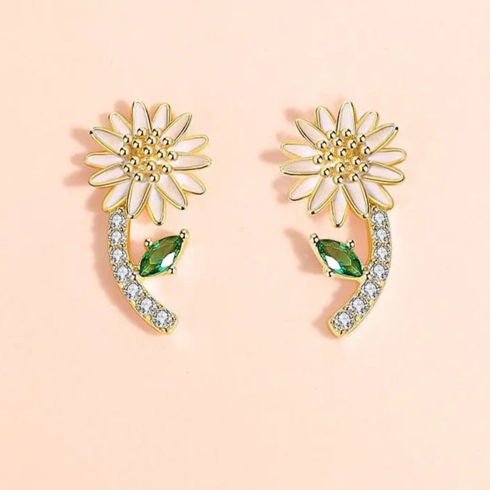 Golden Bloom Studs