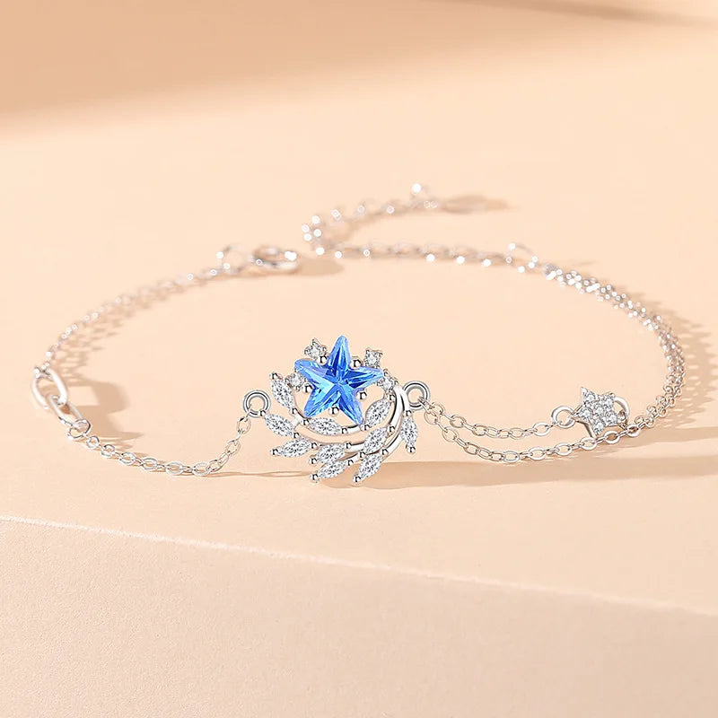Azure Star Blush Bracelet