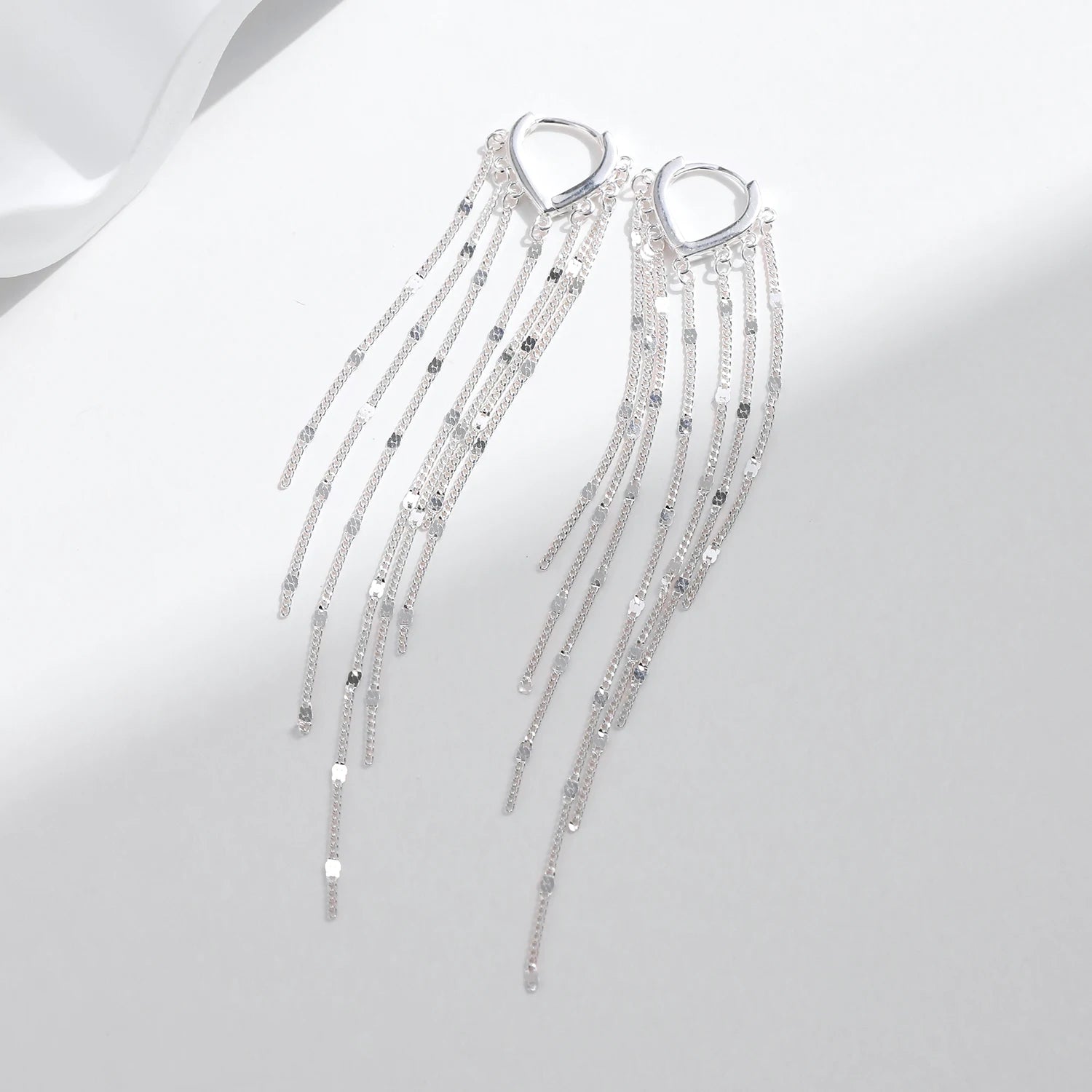Evening Elegance Tassel Earrings