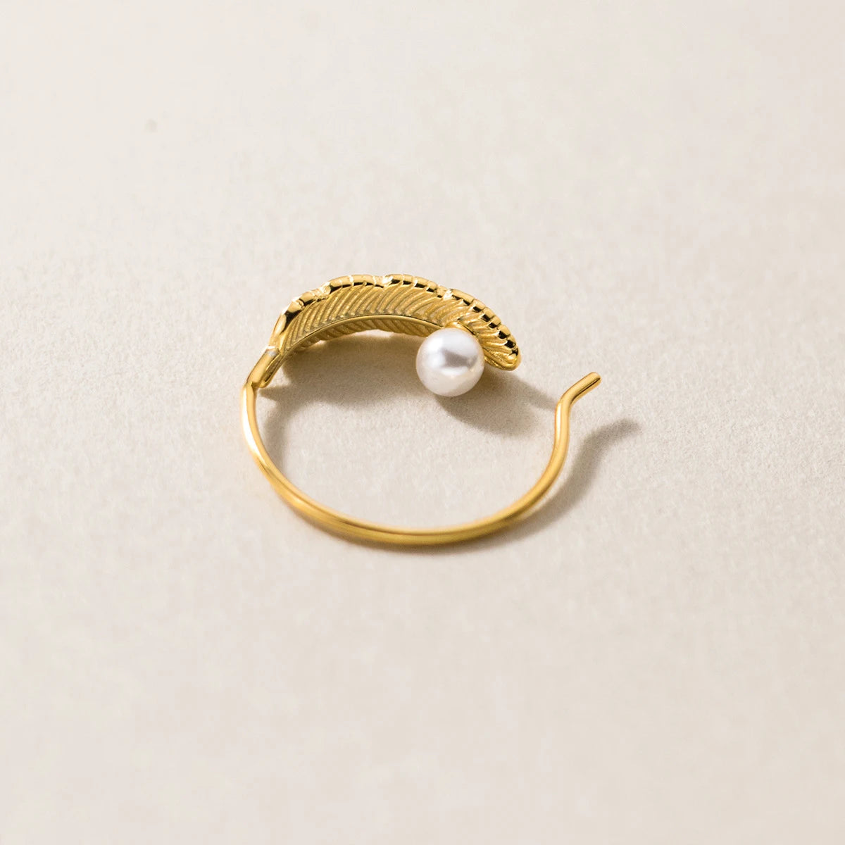 Créoles en perles exquises