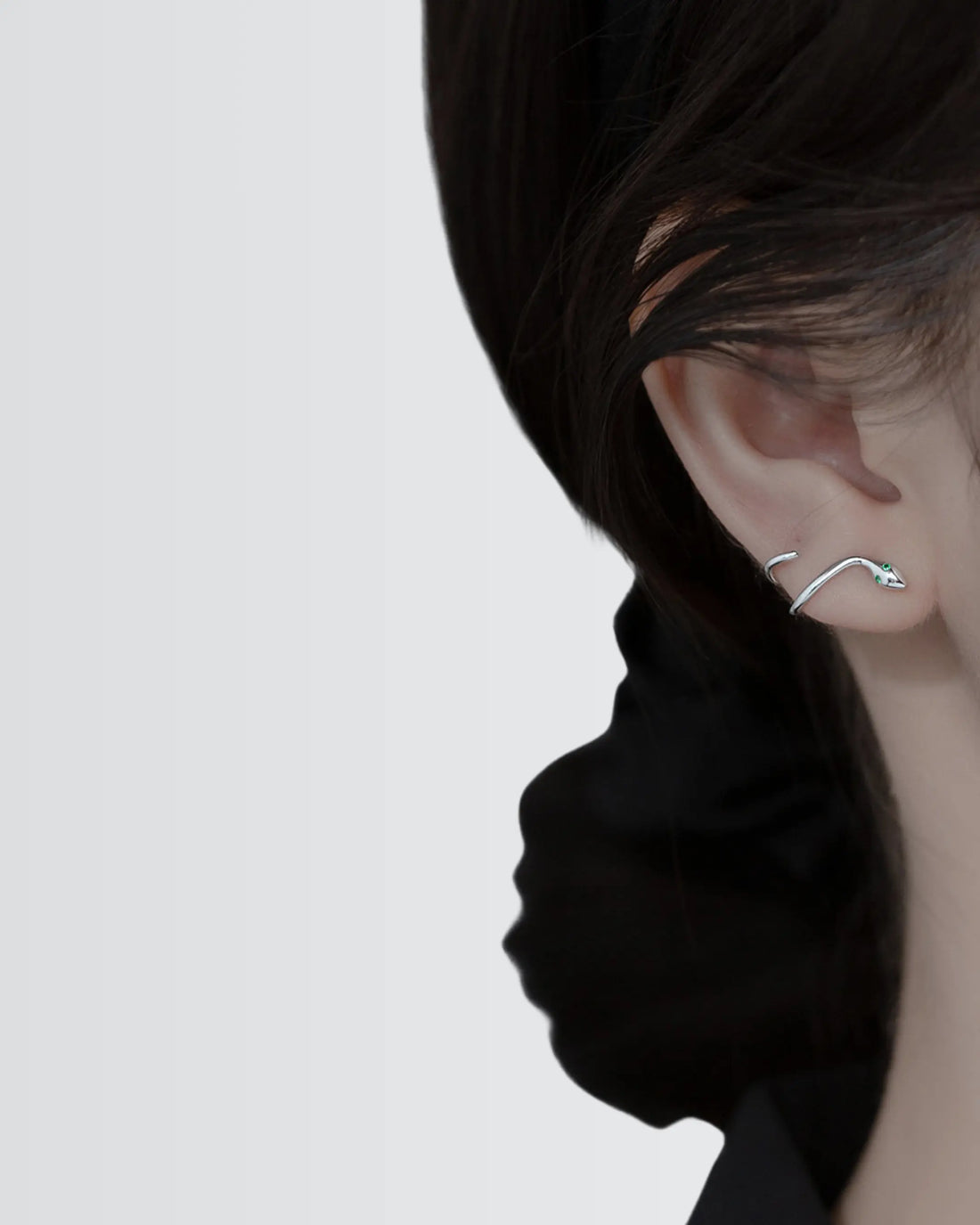 Slytherin Charm Earrings - Silver Earrings by BLINGLANE