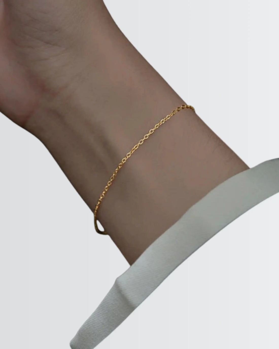 Style And Shine Chain Bracelet - Silver Bracelet by BLINGLANE