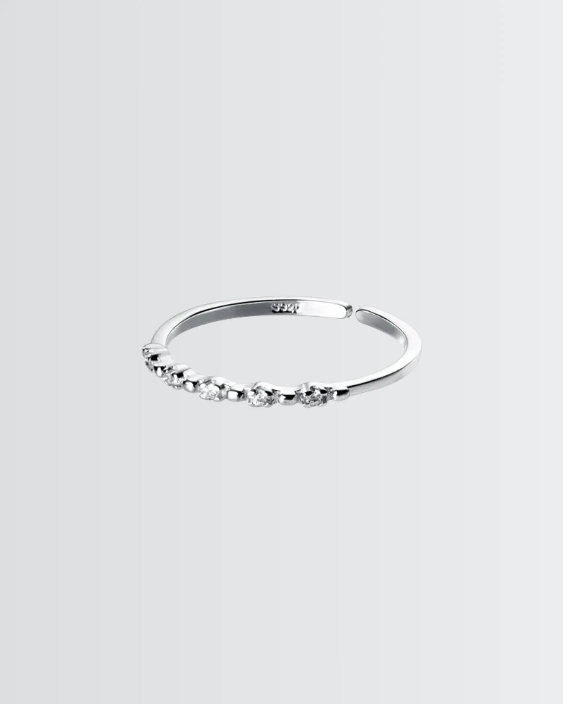 Timeless Minimal Ring - Silver Ring by BLINGLANE