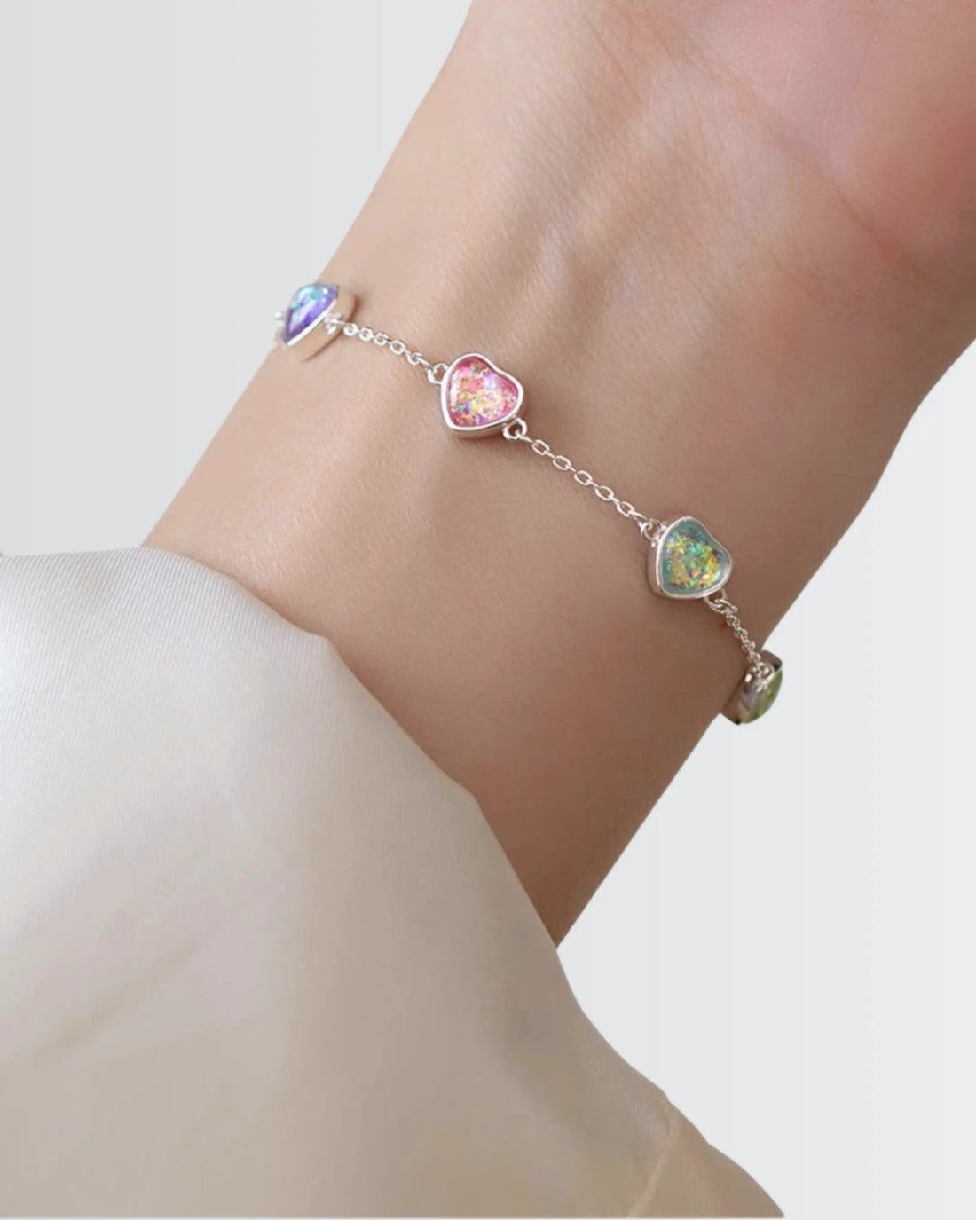 Too Glam To Give A Damn Bracelet - Silver Bracelet by BLINGLANE