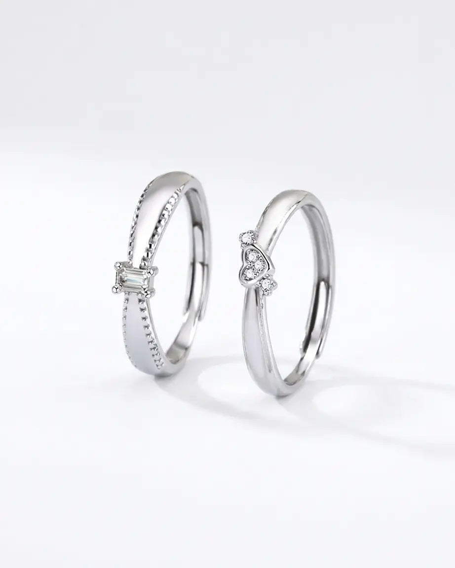 Worn With Love Bands - Silver Ring by BLINGLANE