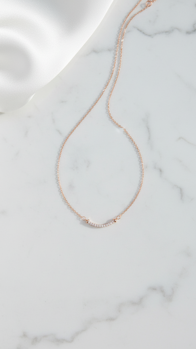 Luxe Line Minimal Necklace