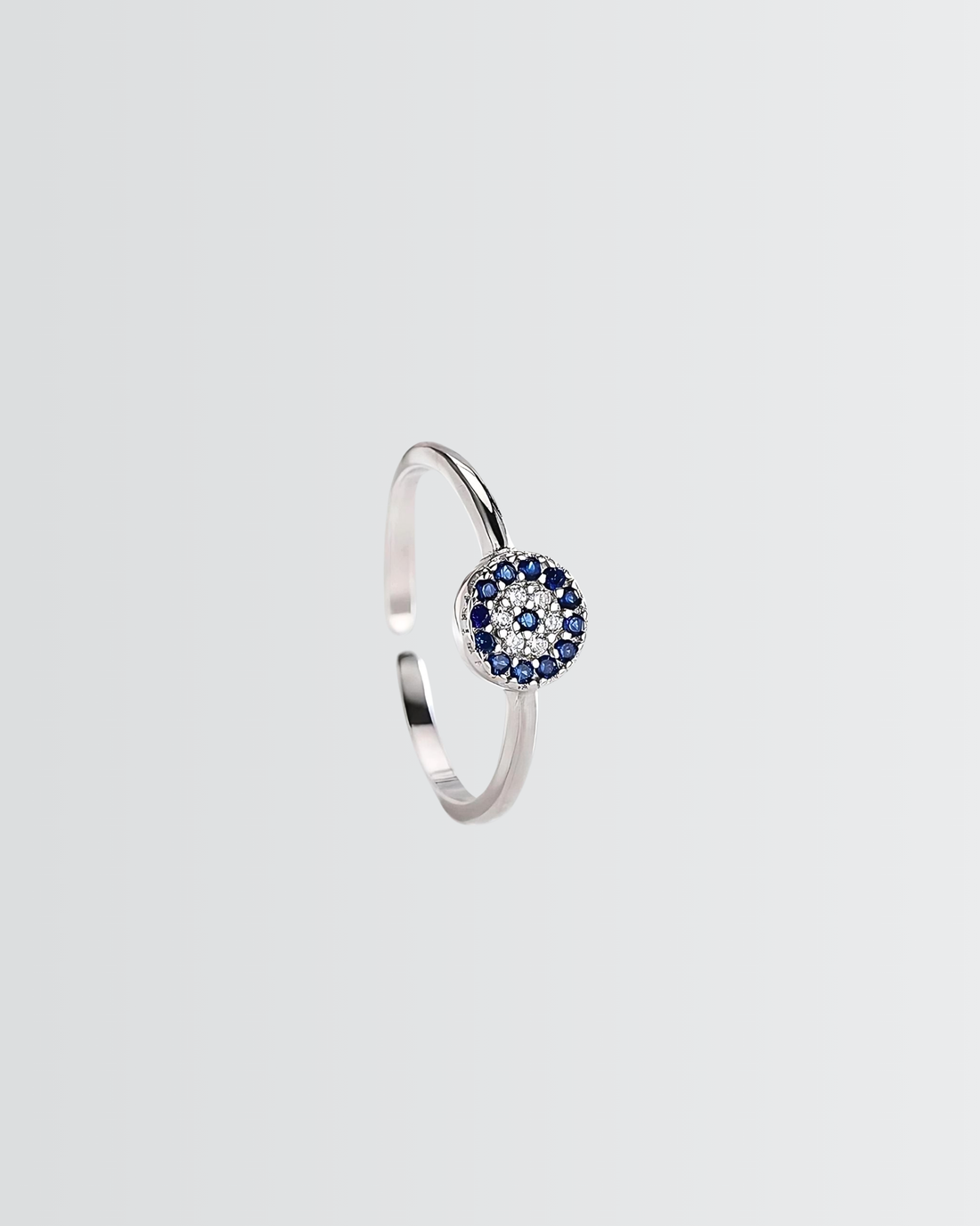Bague minimaliste Mere Evil Eye