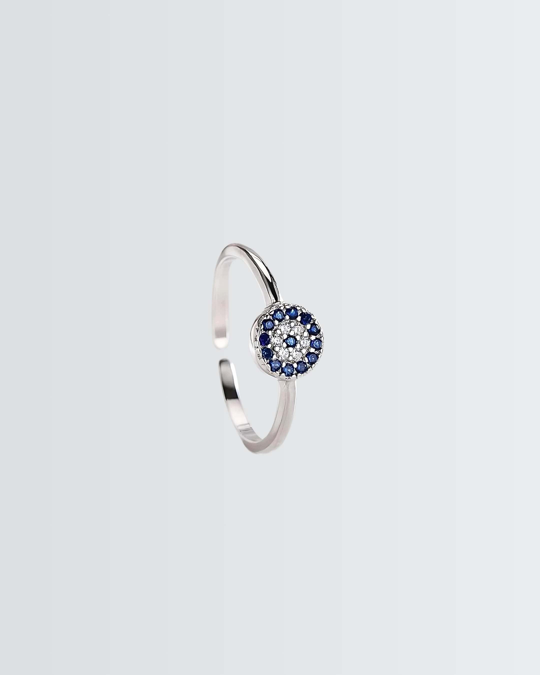 Mere Evil Eye Minimal Ring
