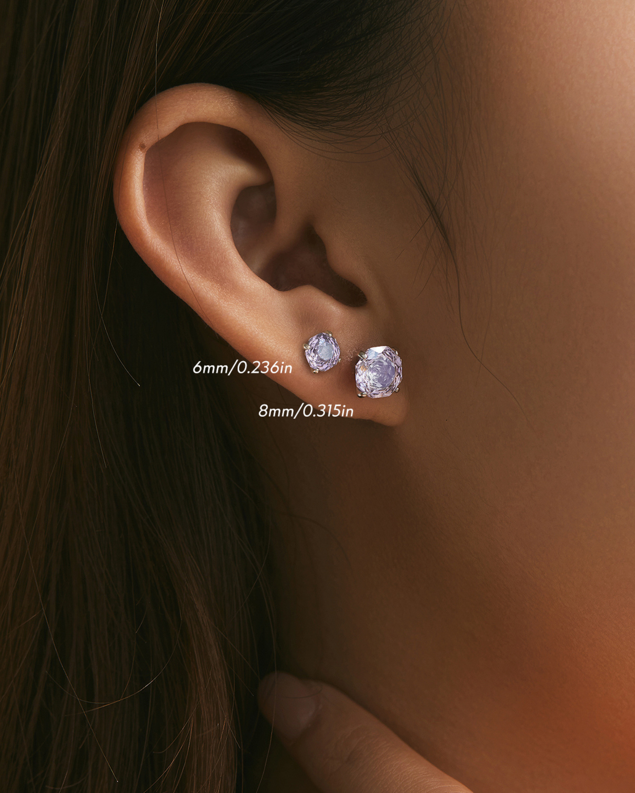 Luxe Solitaire Studs