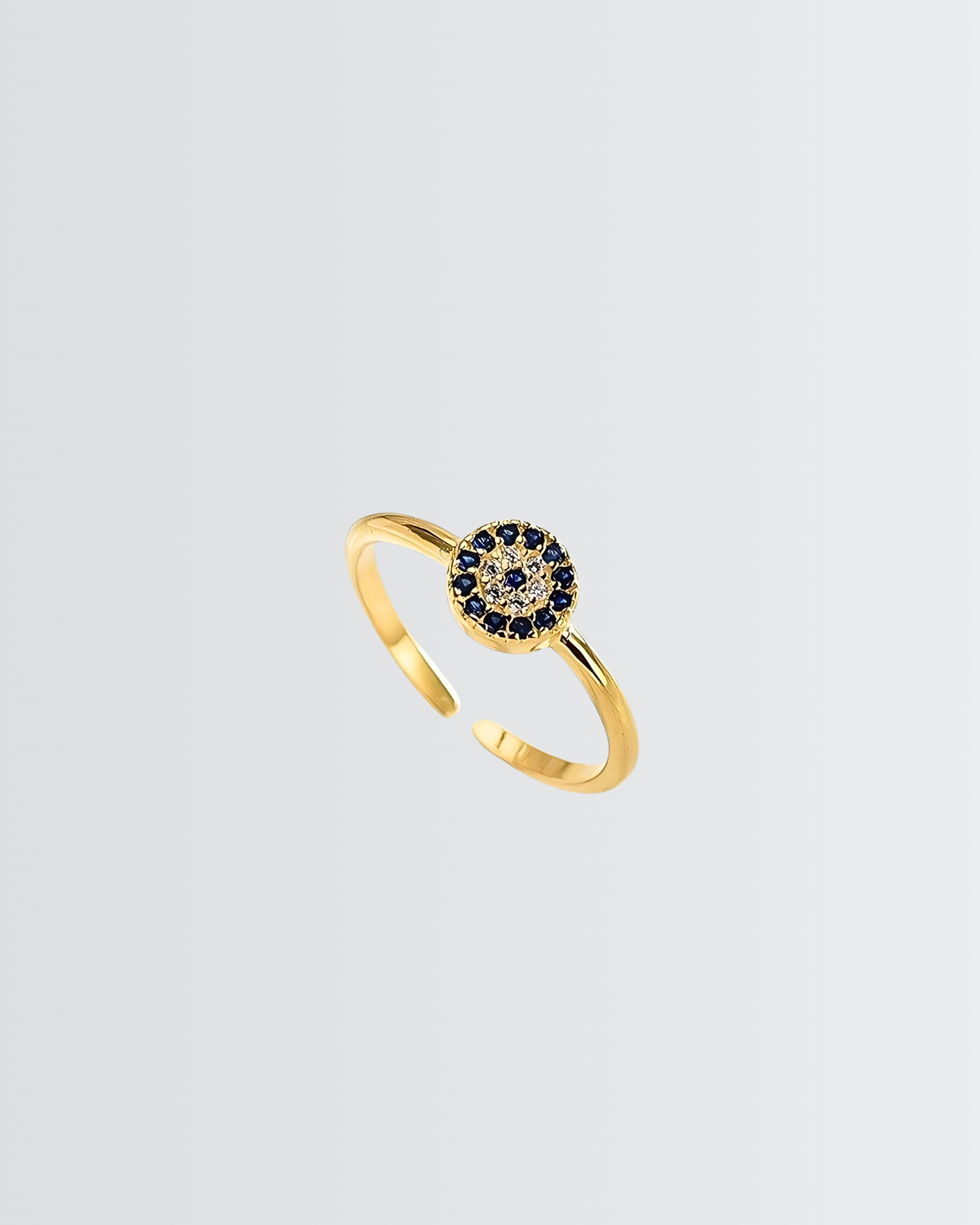 Mere Evil Eye Minimal Ring