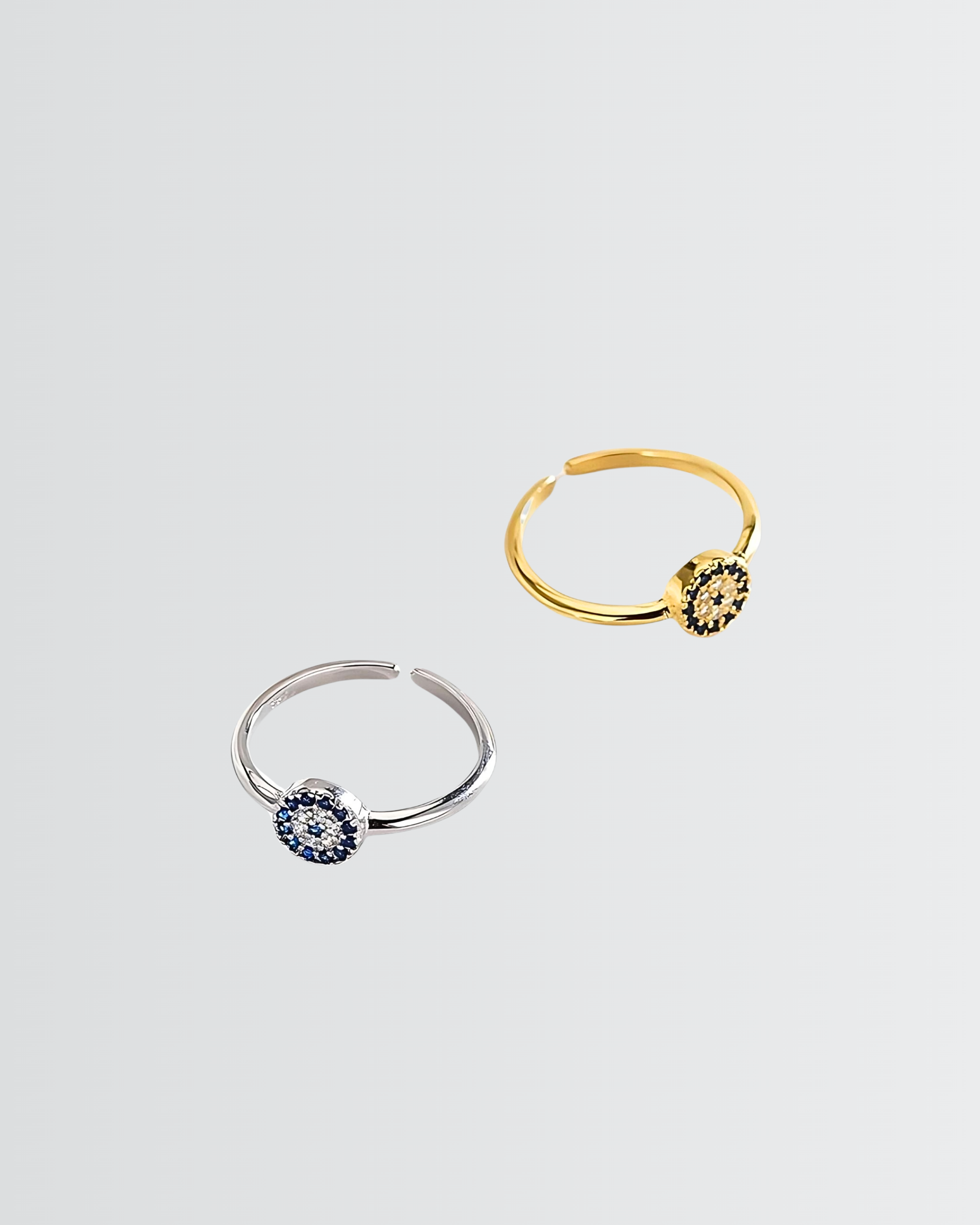 Mere Evil Eye Minimal Ring