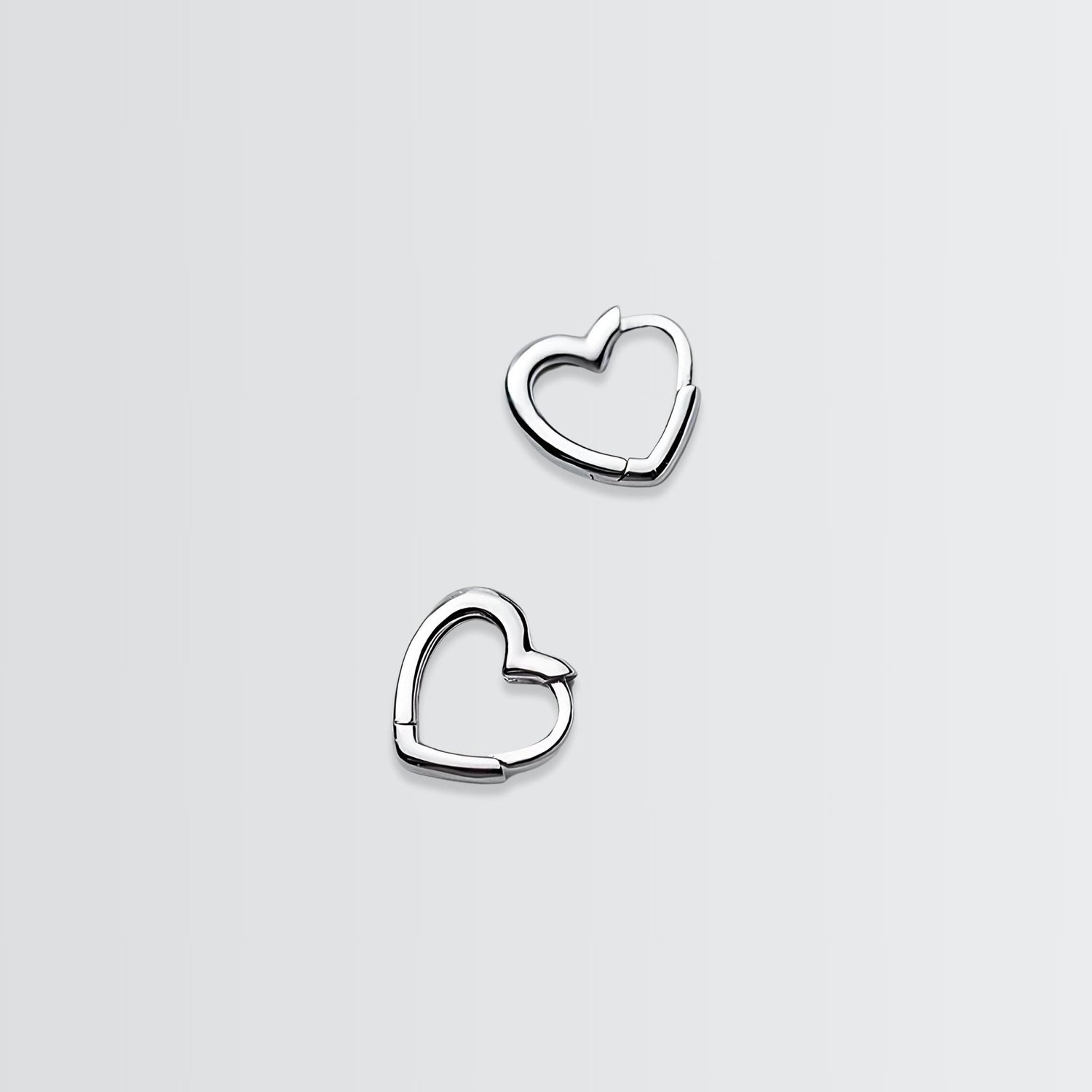 Adorable Hearts Mini Hoops