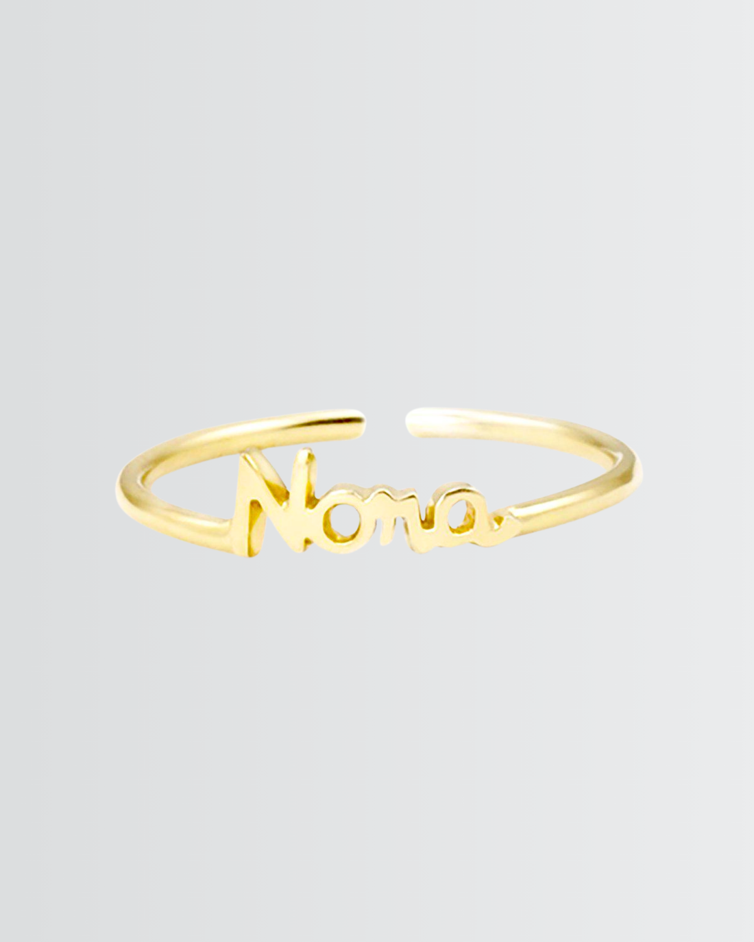 Personalize Your Name Ring