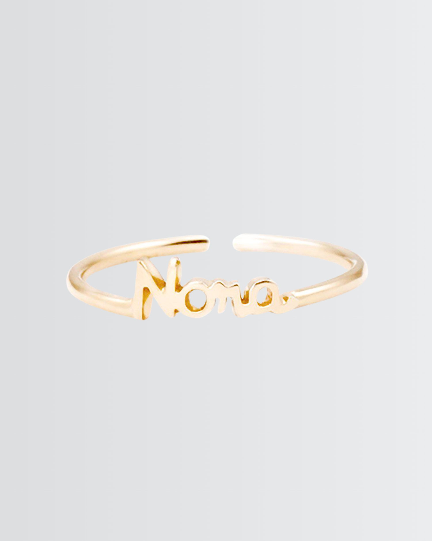 Personalize Your Name Ring