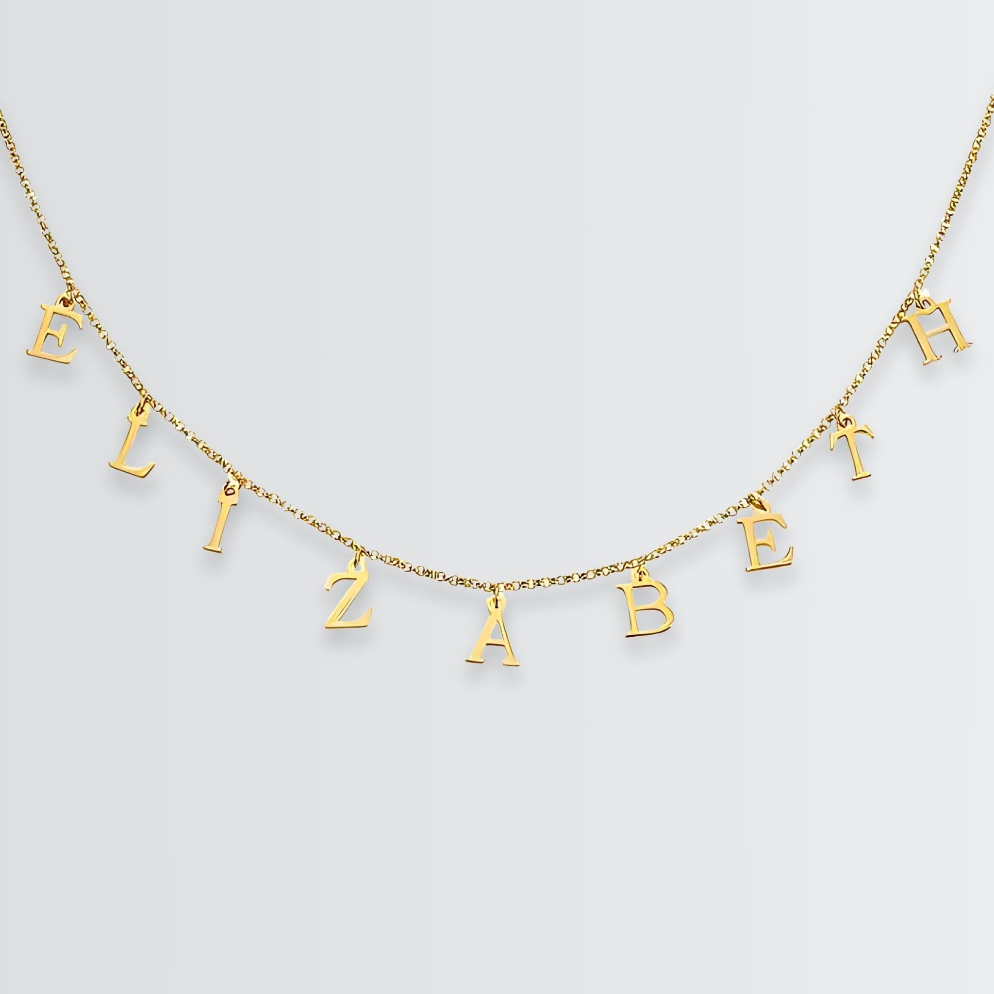 Personalize Your Initial Letters Necklace