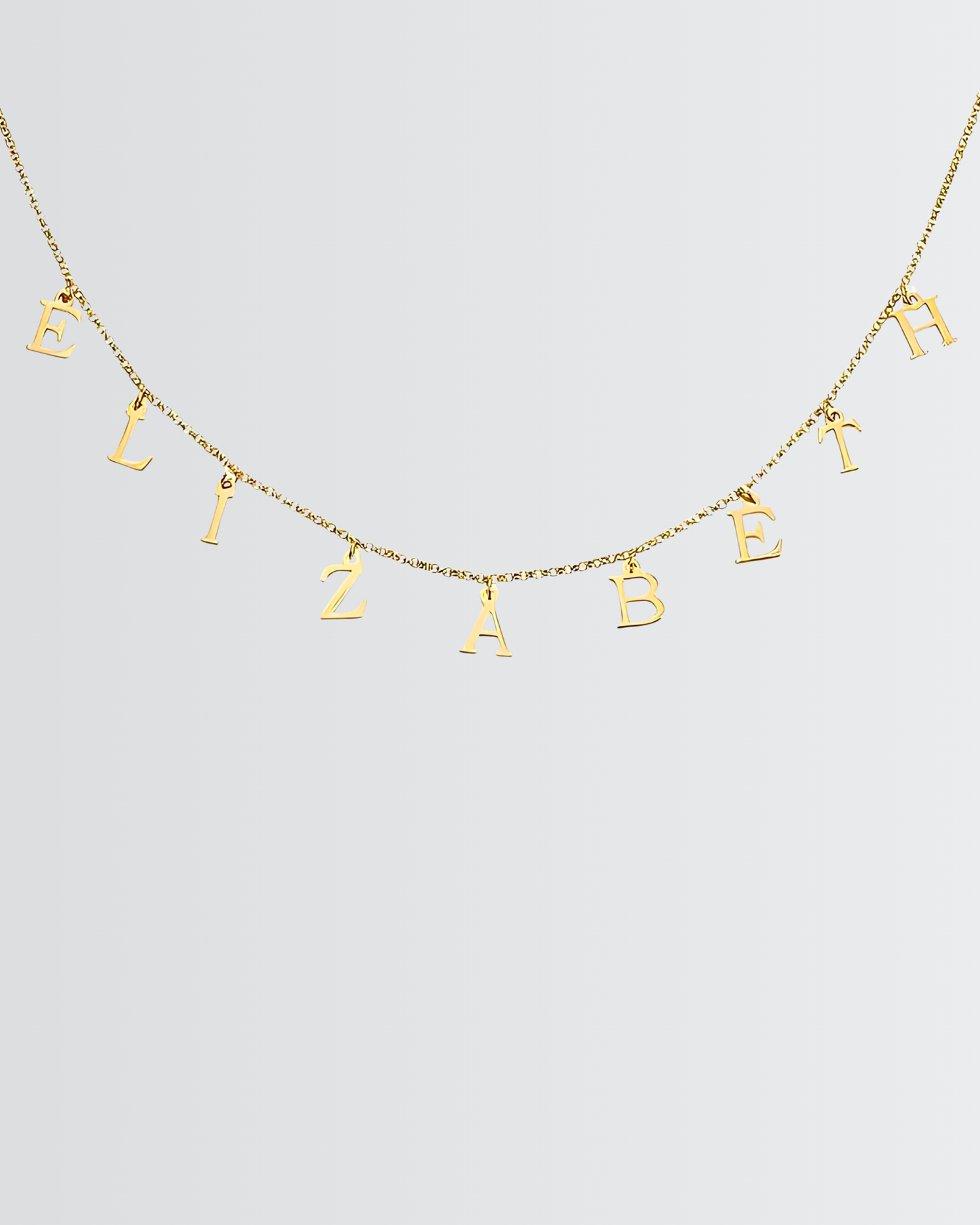 Personalize Your Initial Letters Necklace