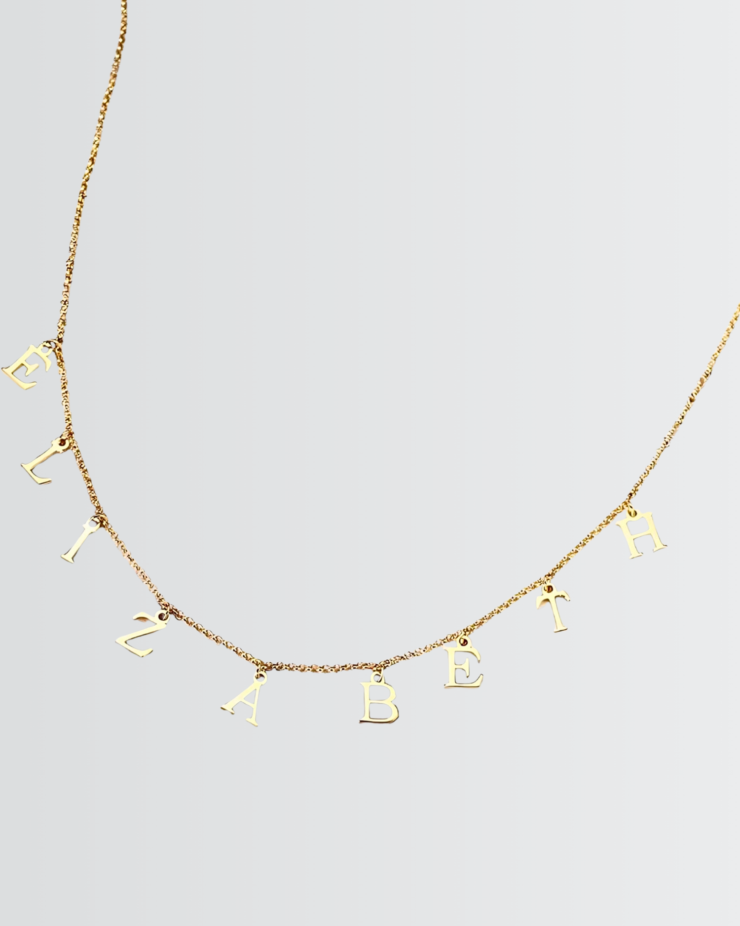 Personalize Your Initial Letters Necklace