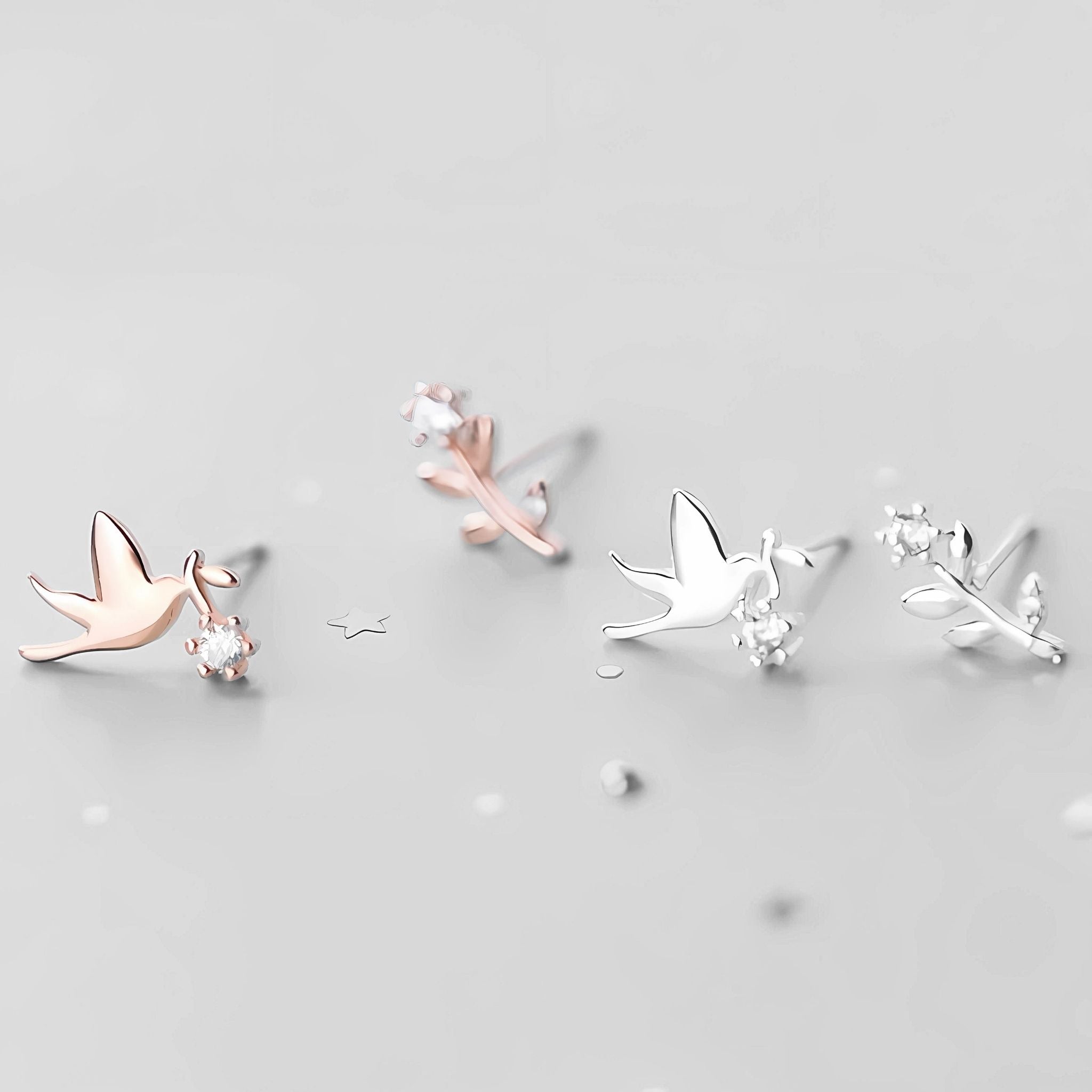 Hummingbird Minimal Studs