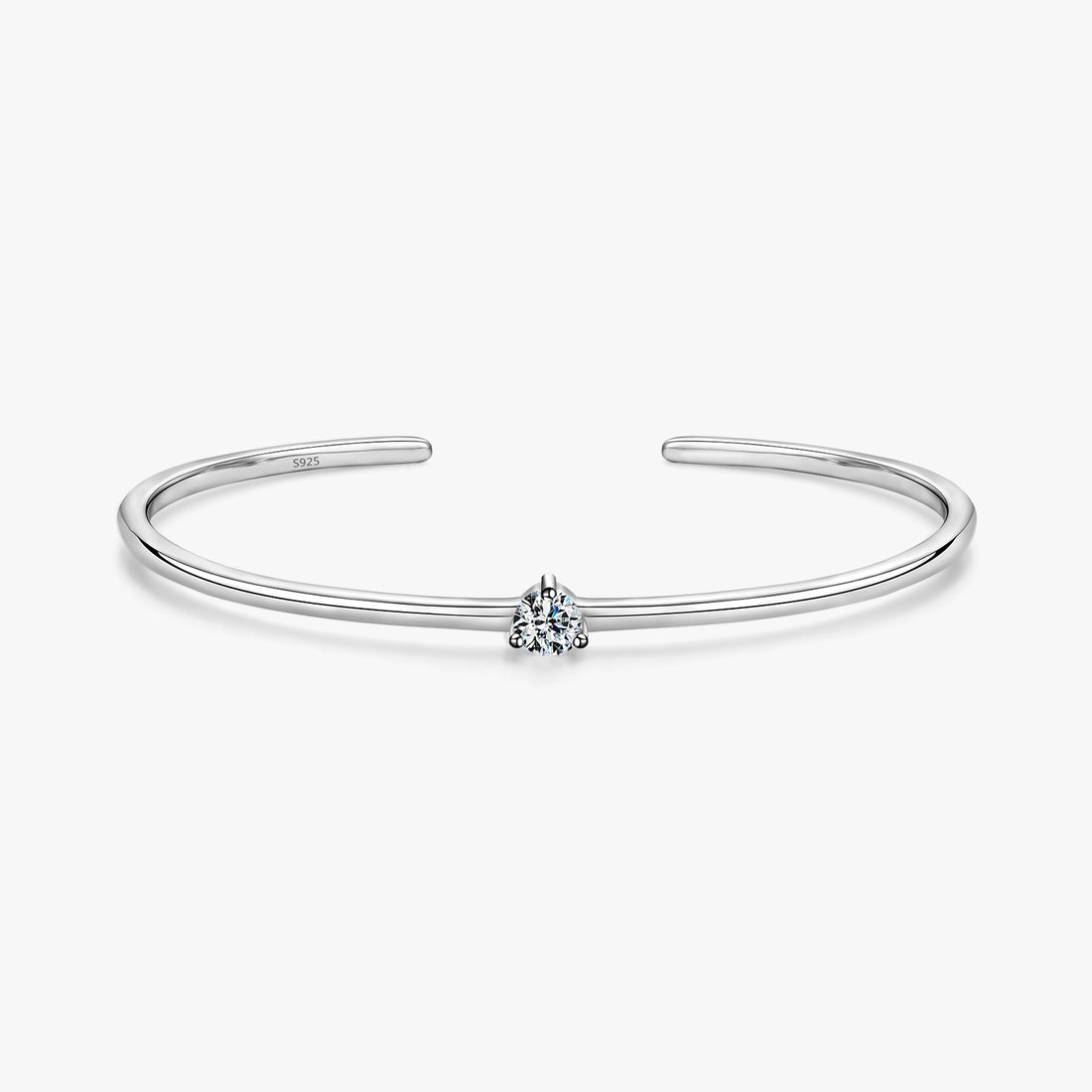 A Solitaire Says It All Bracelet