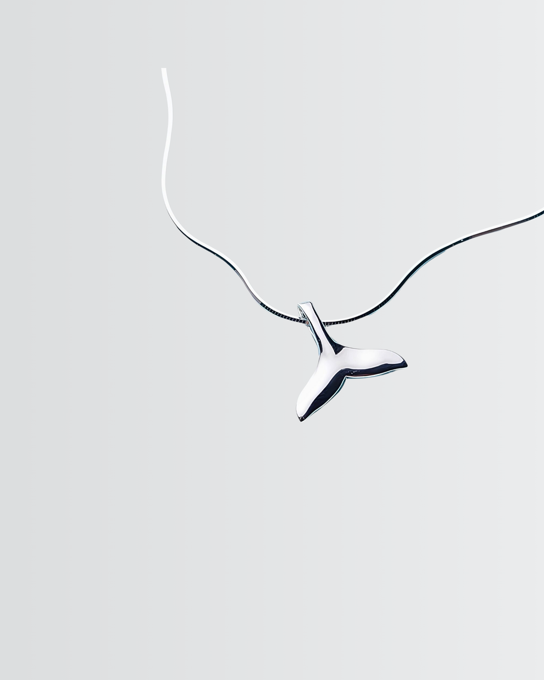 Joli bracelet de cheville en forme de queue de dauphin