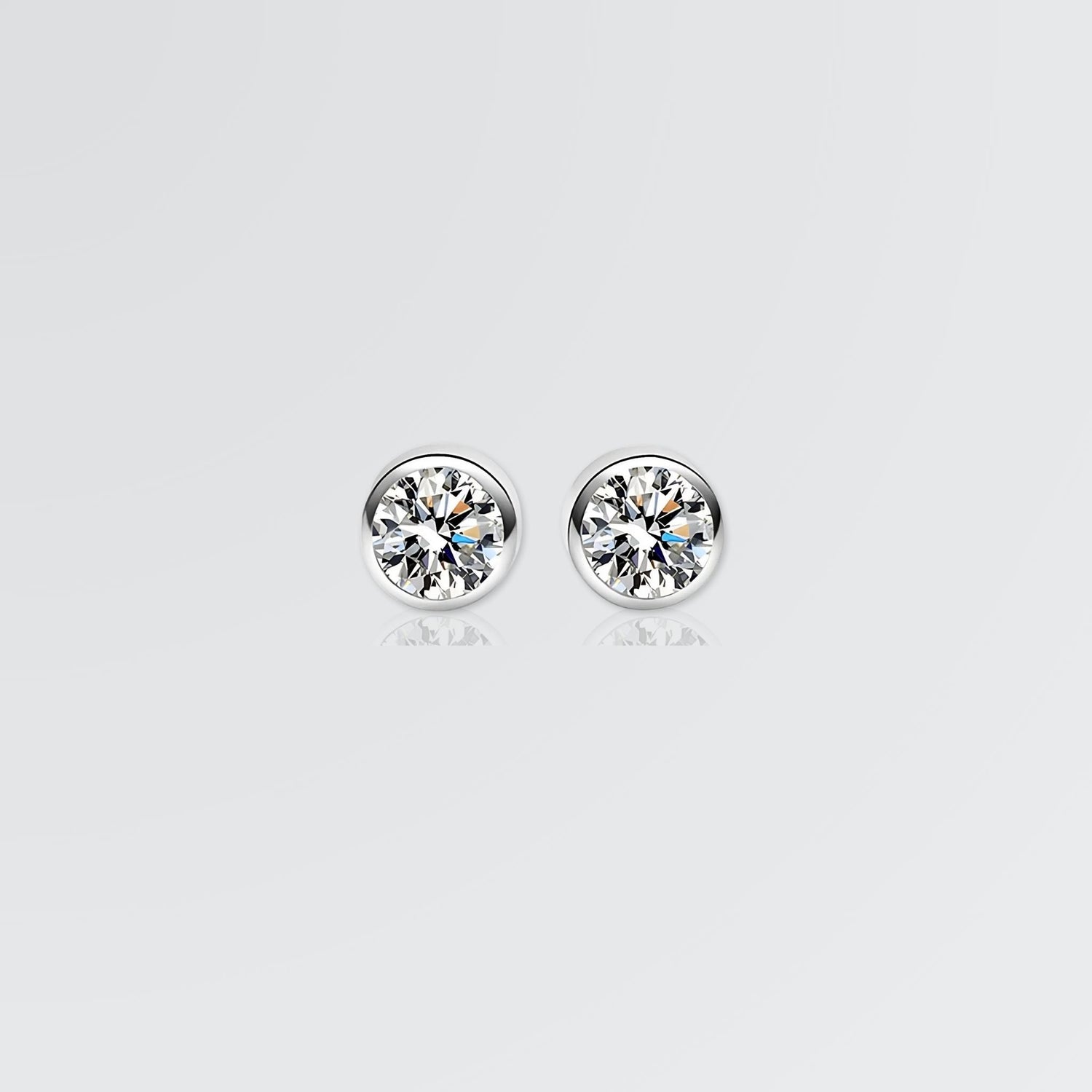 Silken Solitaires Minimal Studs