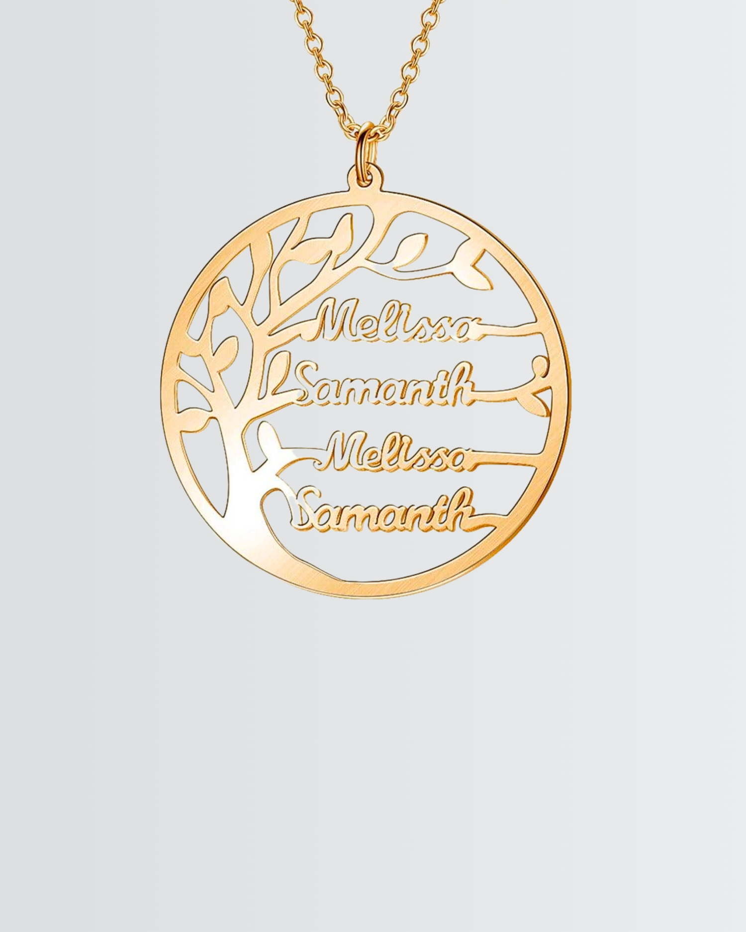Personnalisez votre collier arbre de vie