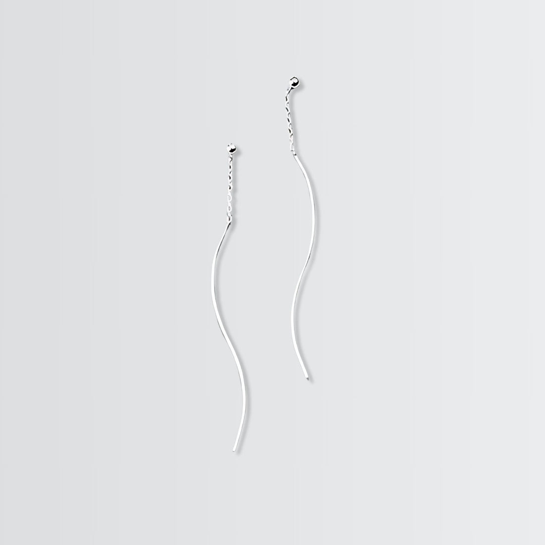 Exquisite Swirl Drops Minimal Earrings