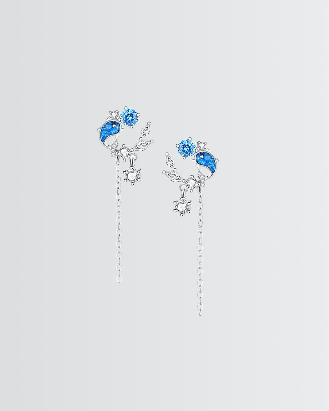 Sea Dance Dolphin Earrings