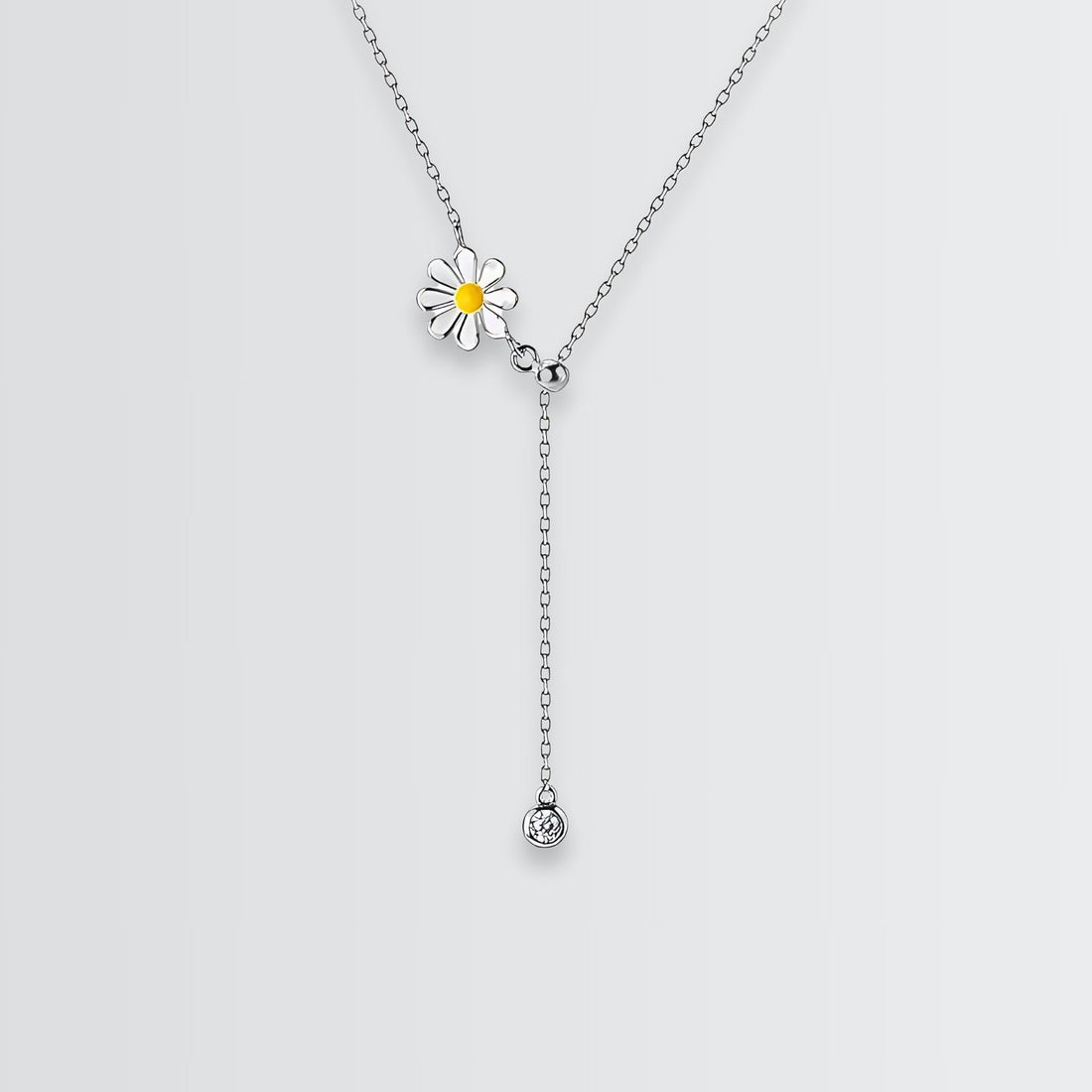 Collier marguerite « Vivez comme si c&