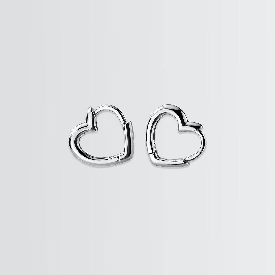 Adorable Hearts Mini Hoops