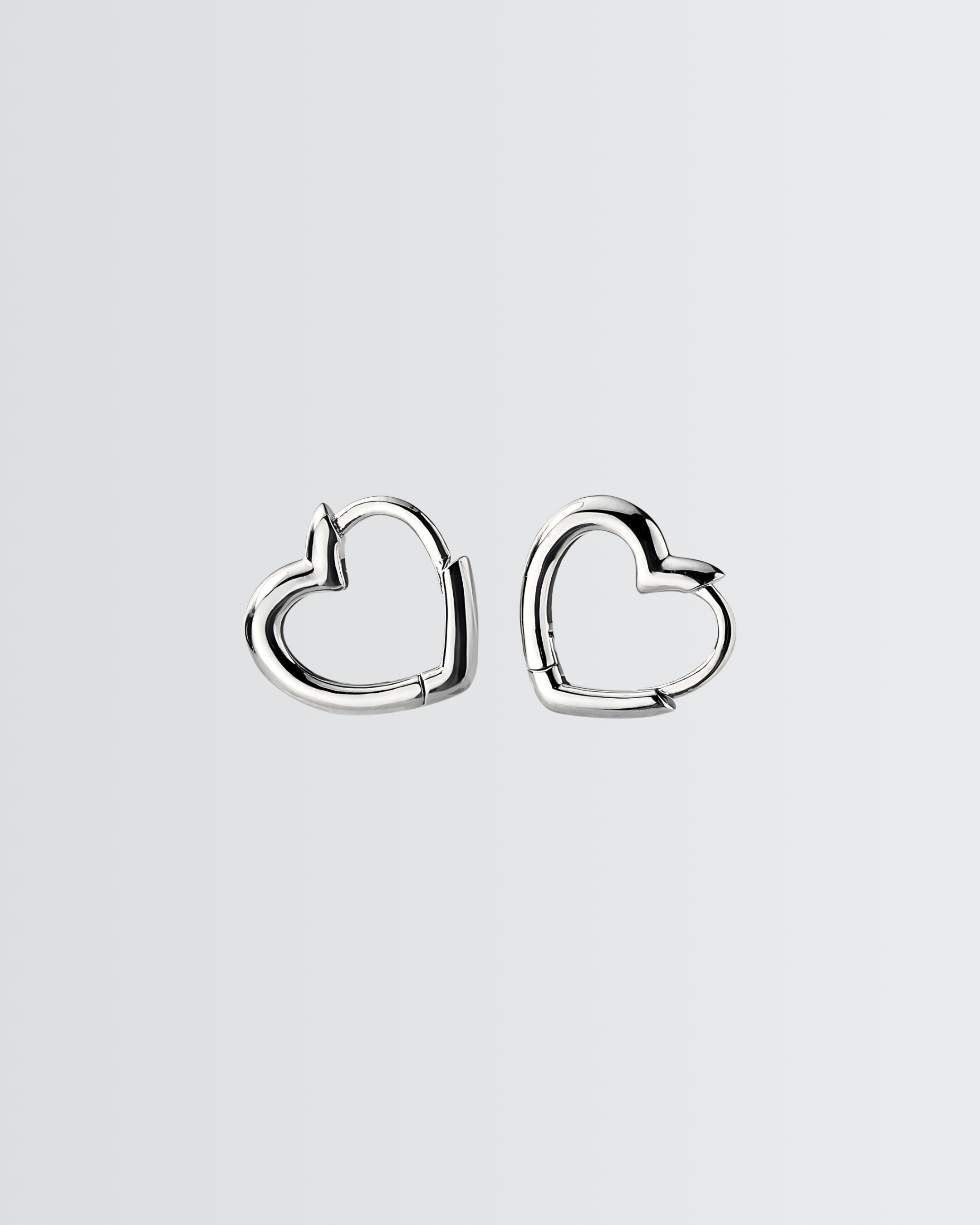 Adorable Hearts Mini Hoops