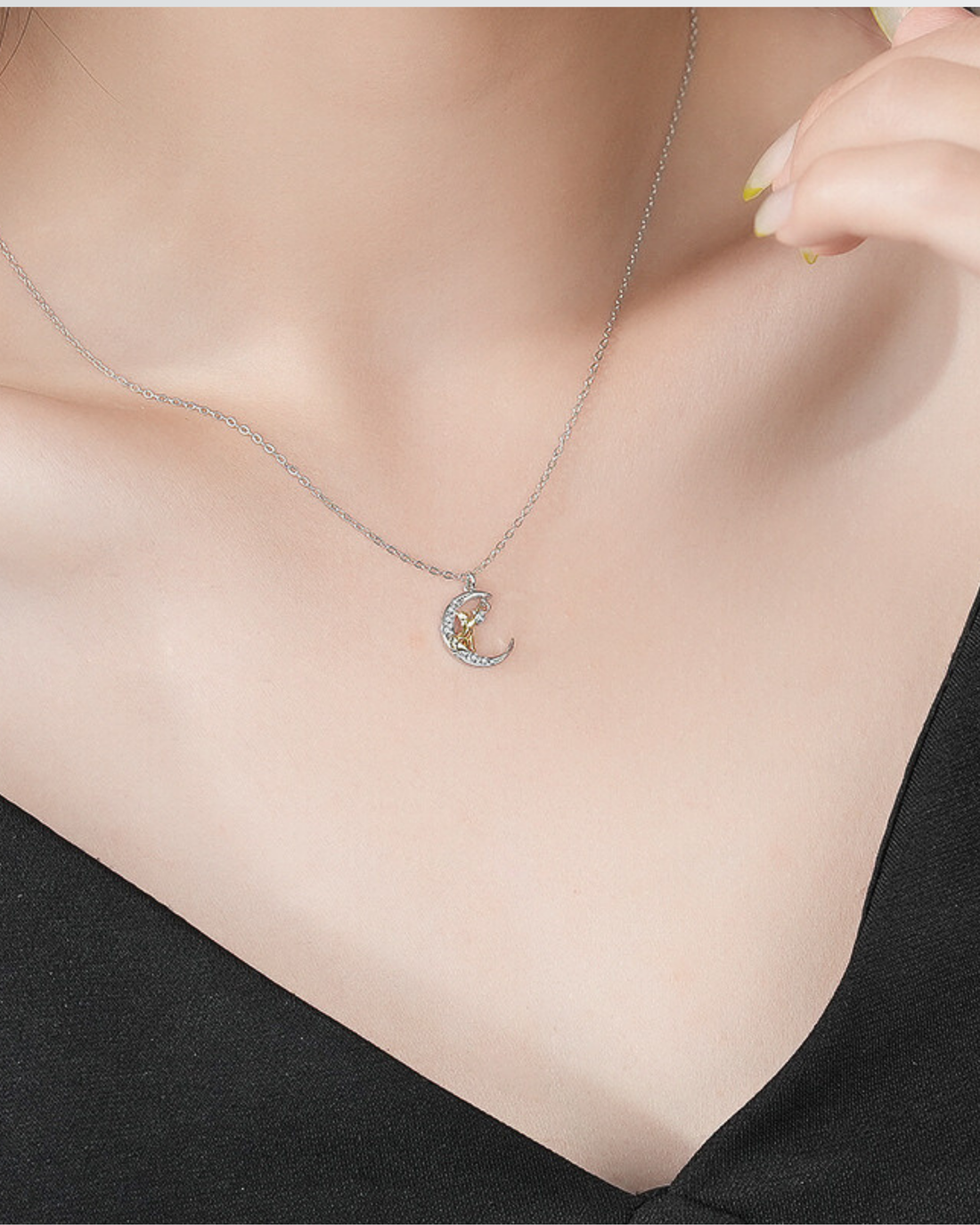 Stargazing Kitty Necklace