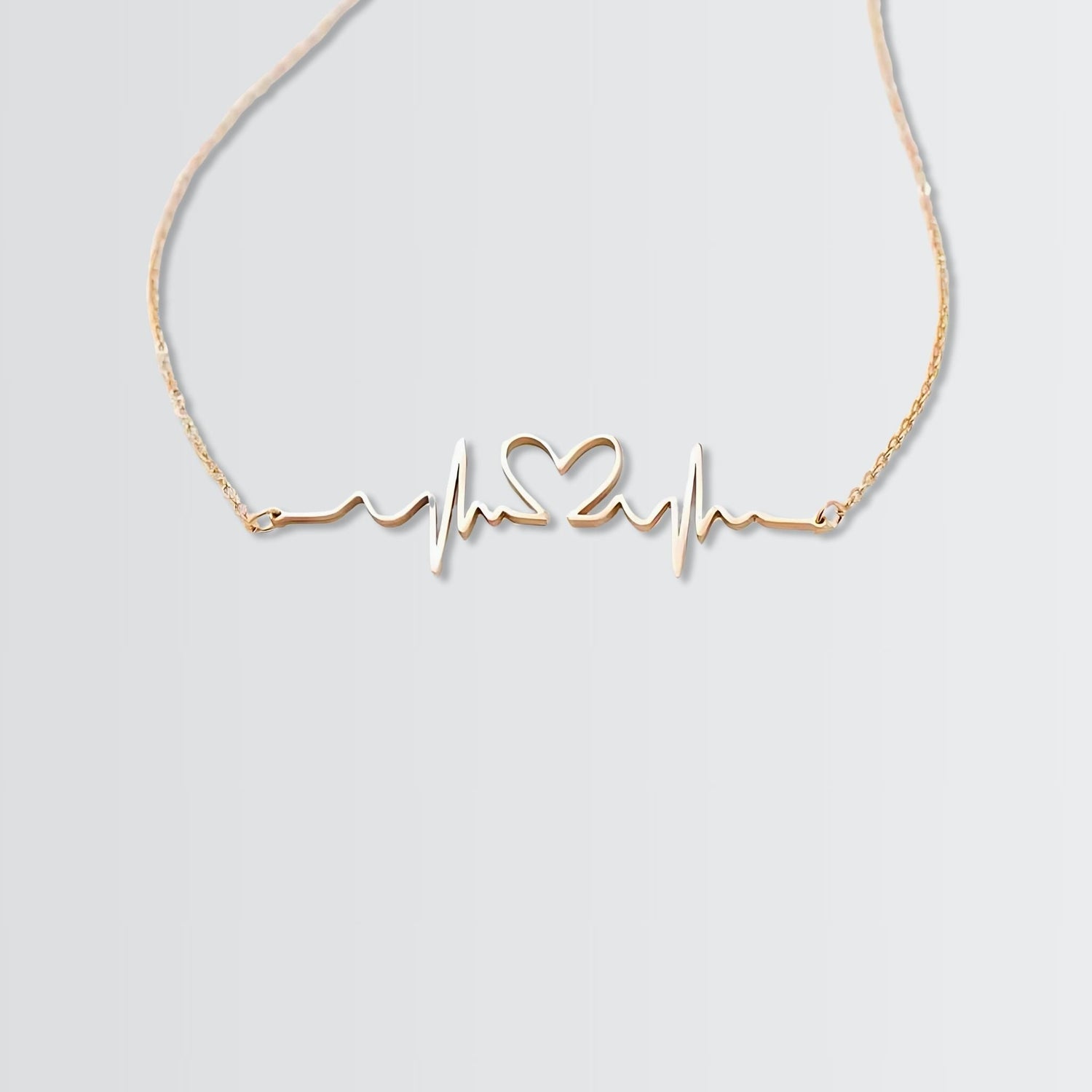 Personalize Your ECG Heart Lifeline Necklace