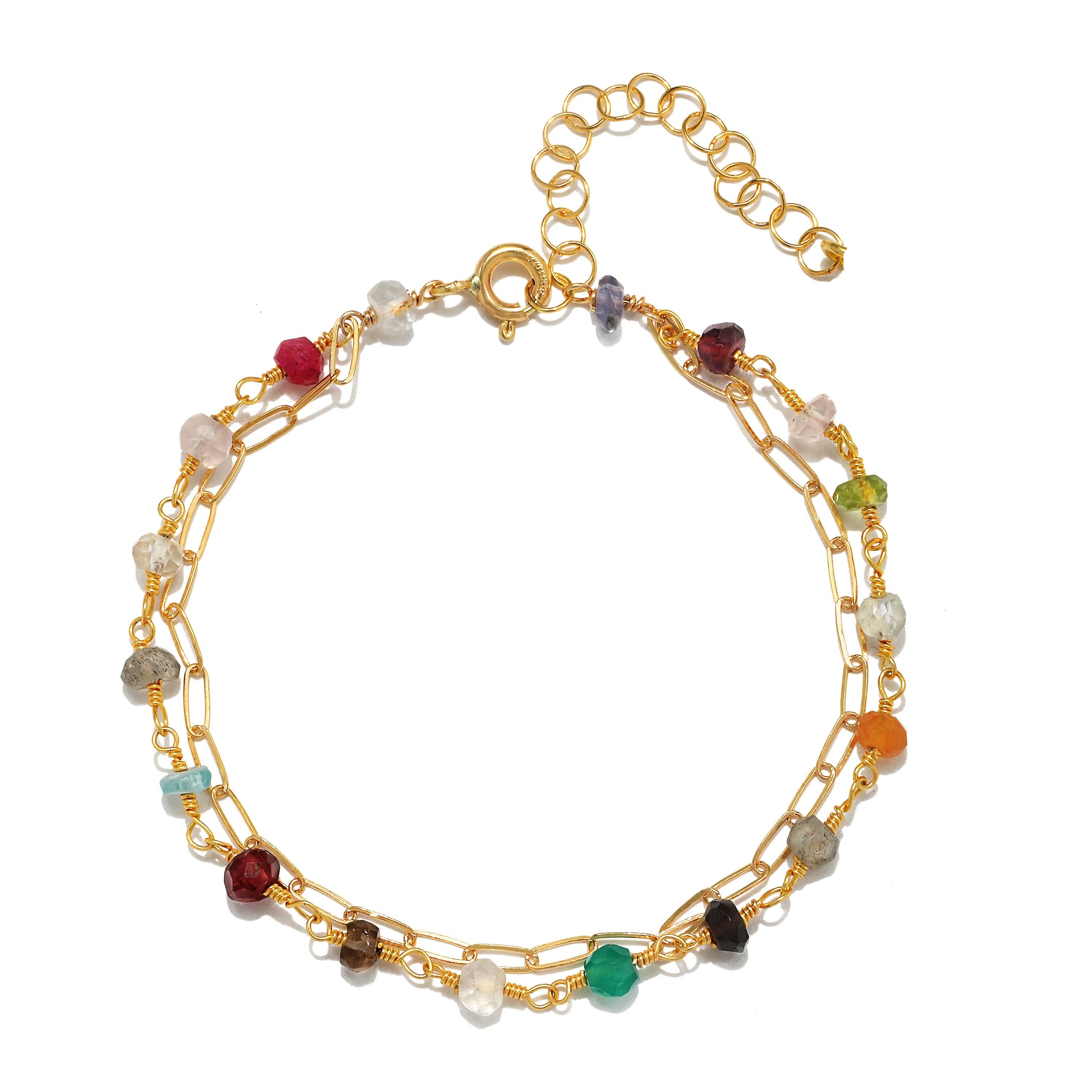 Gem Play Chain Bracelet