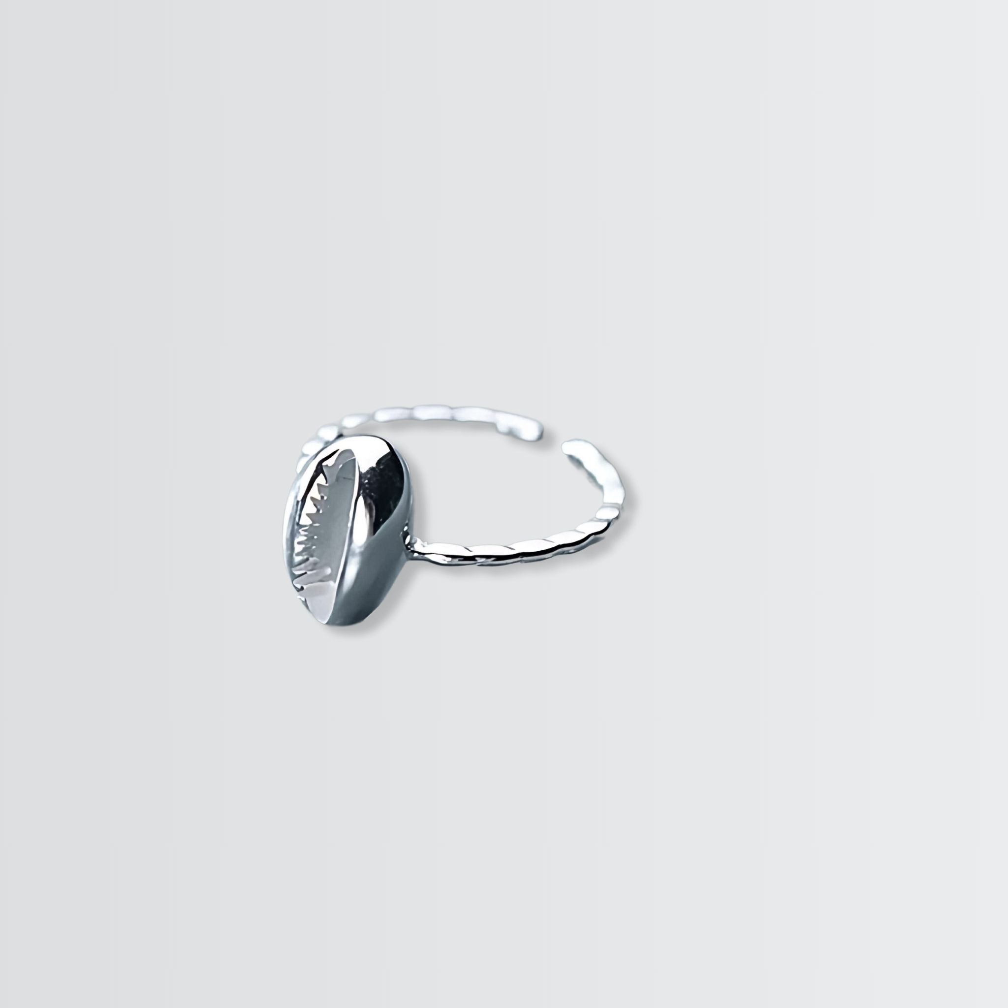 Cowrie Sea Shell Ring