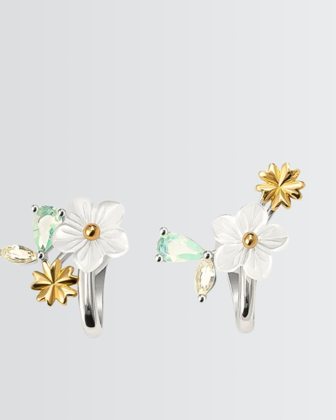 Efflorescence Clip On Earcuffs