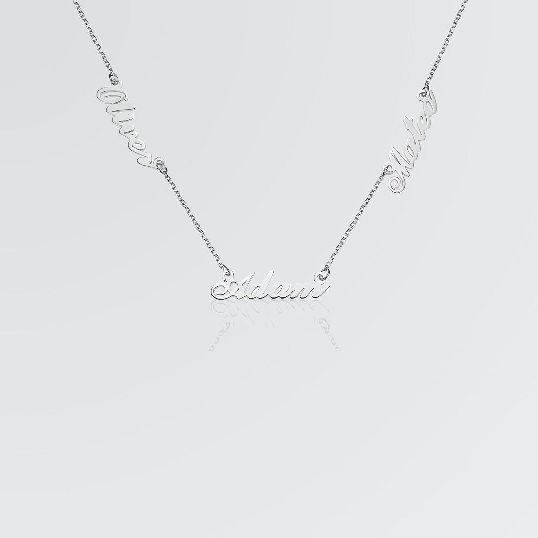 Collier personnalisé avec trois noms