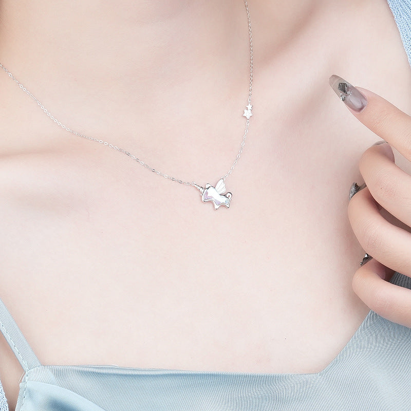 Magic in Motion Unicorn Necklace