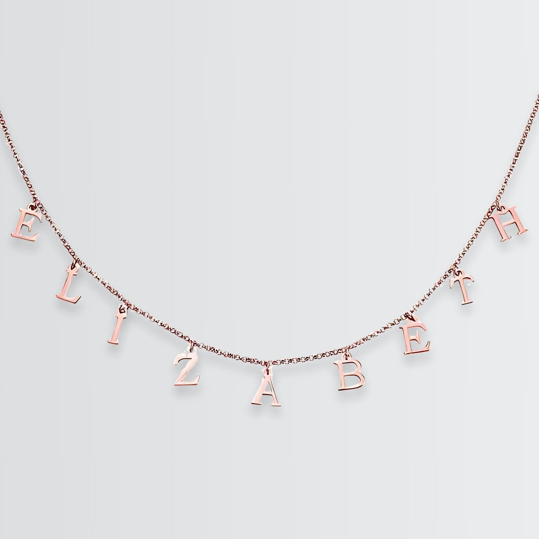 Personalize Your Initial Letters Necklace