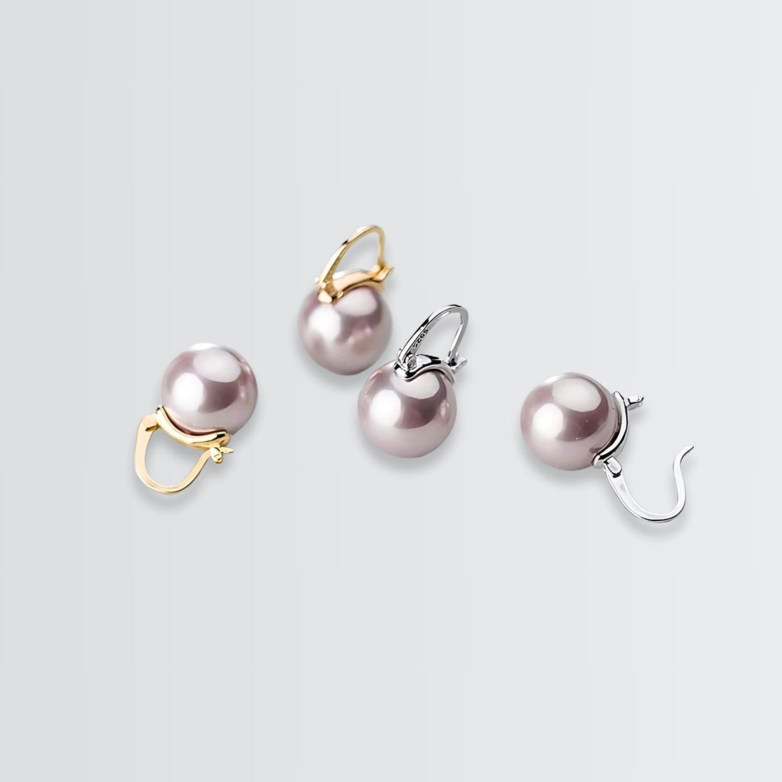 Ritzy Hazel Pearl Studs