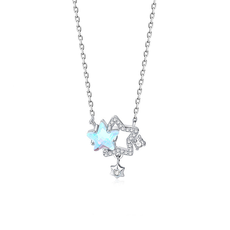 Linear Light Star Necklace