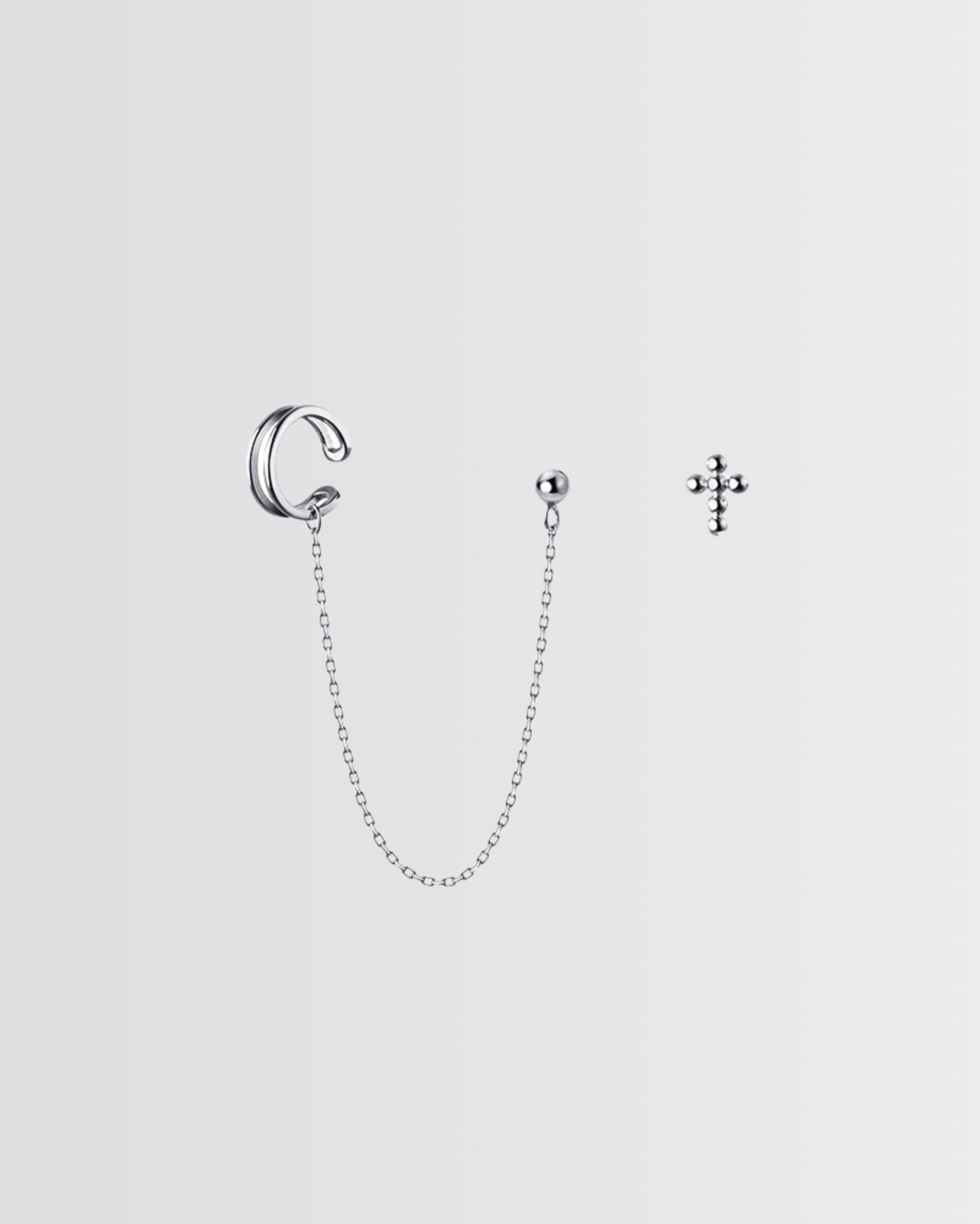 Polished Chic Cuff Earrings