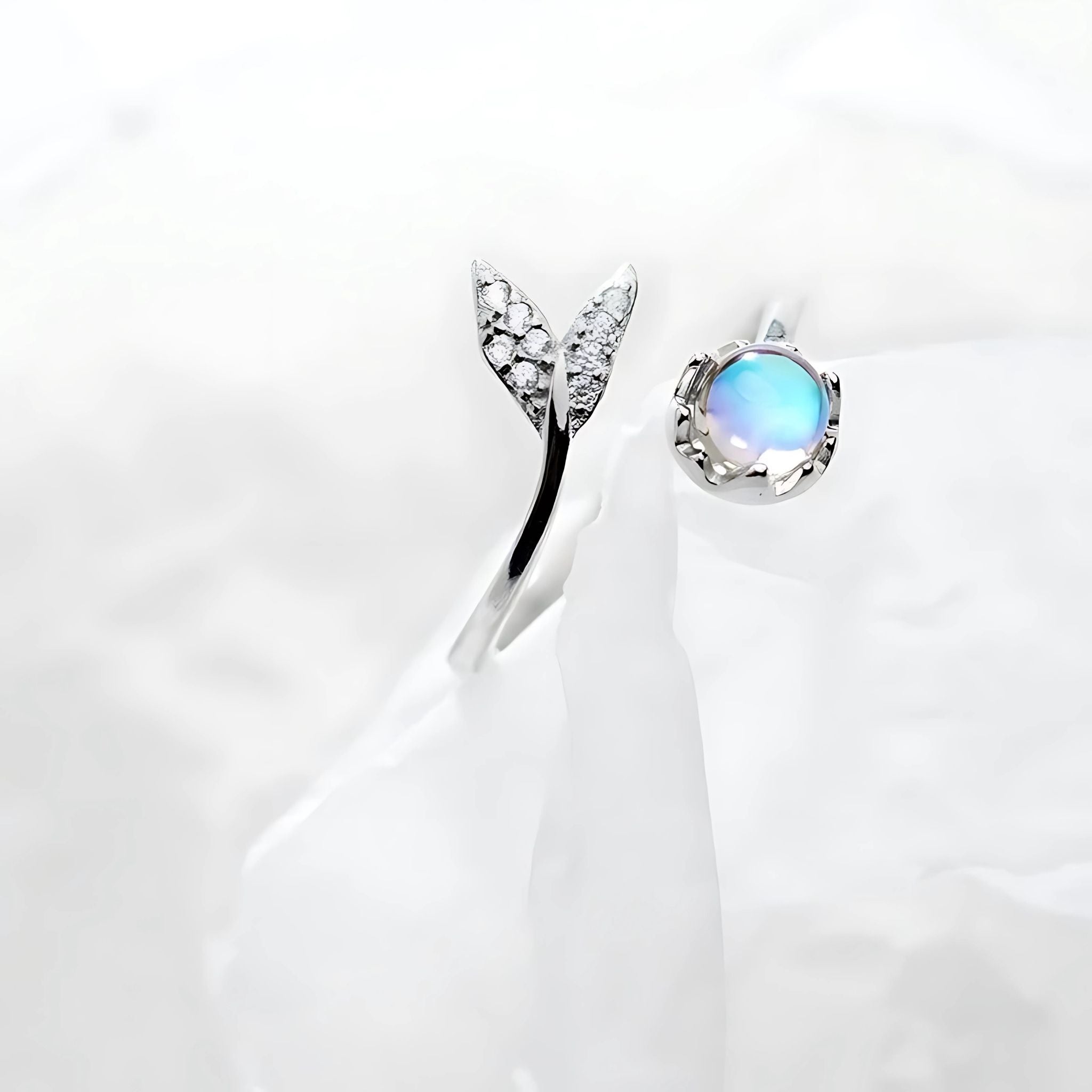 Enchanted Opal Fish Tail Ring