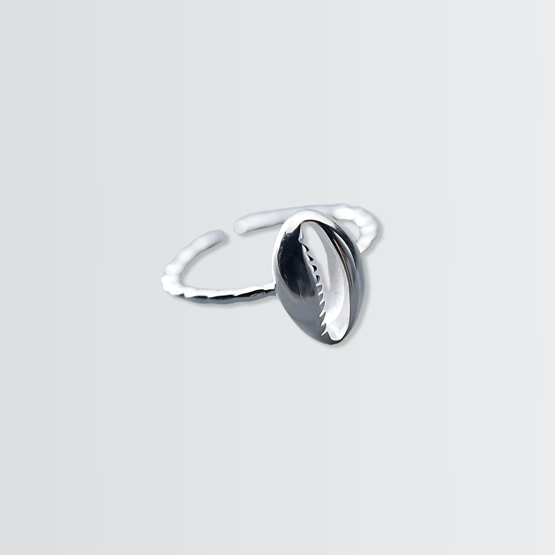 Cowrie Sea Shell Ring